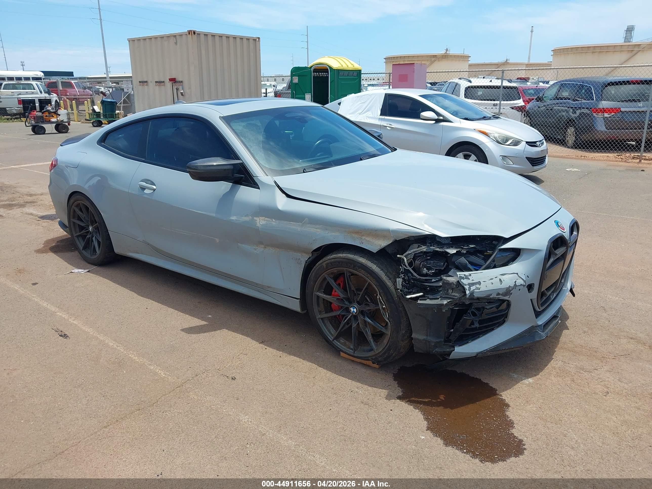 2022 BMW 4 Series M440i xDrive, VIN WBA13AR08NCJ90718 — Front end