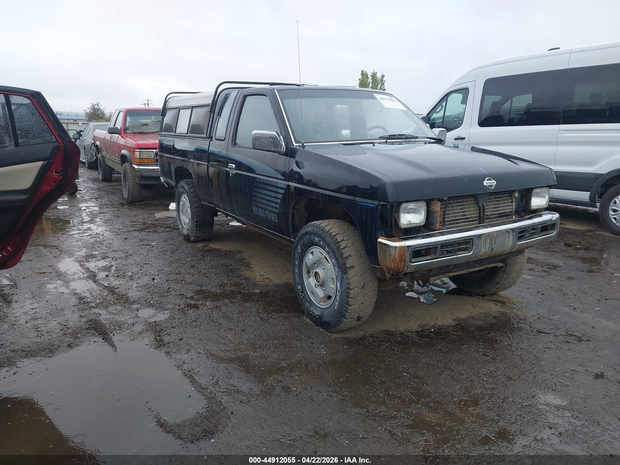 1993 Nissan Frontier SE, VIN 1N6HD16Y5PC367301 — Normal wear