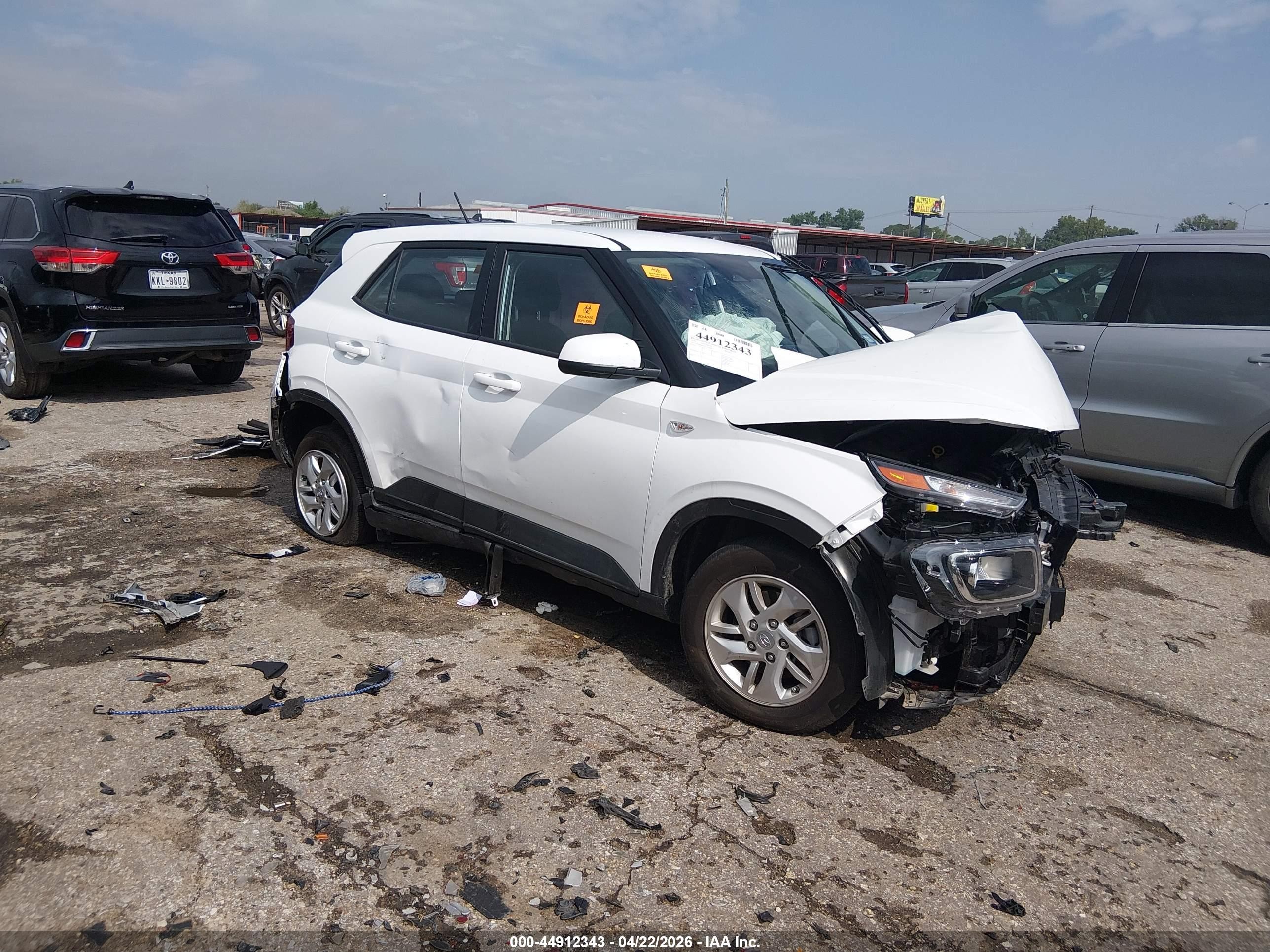 2026 Hyundai Venue SE, VIN KMHRB8A31TU425986 — Biohazard / chemical