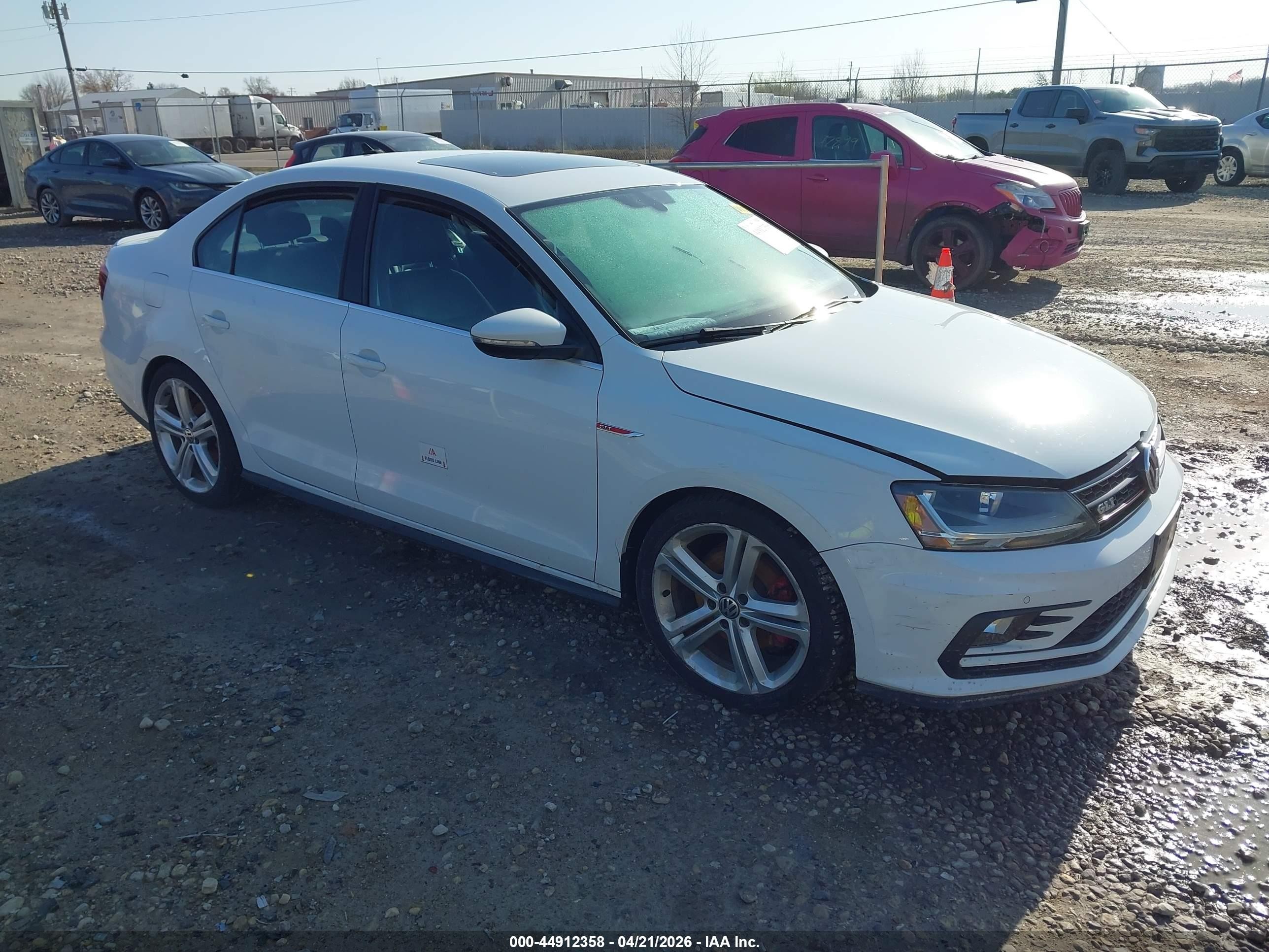 2017 Volkswagen Jetta GLI, VIN 3VW5T7AJ2HM350104 — Fresh water flood