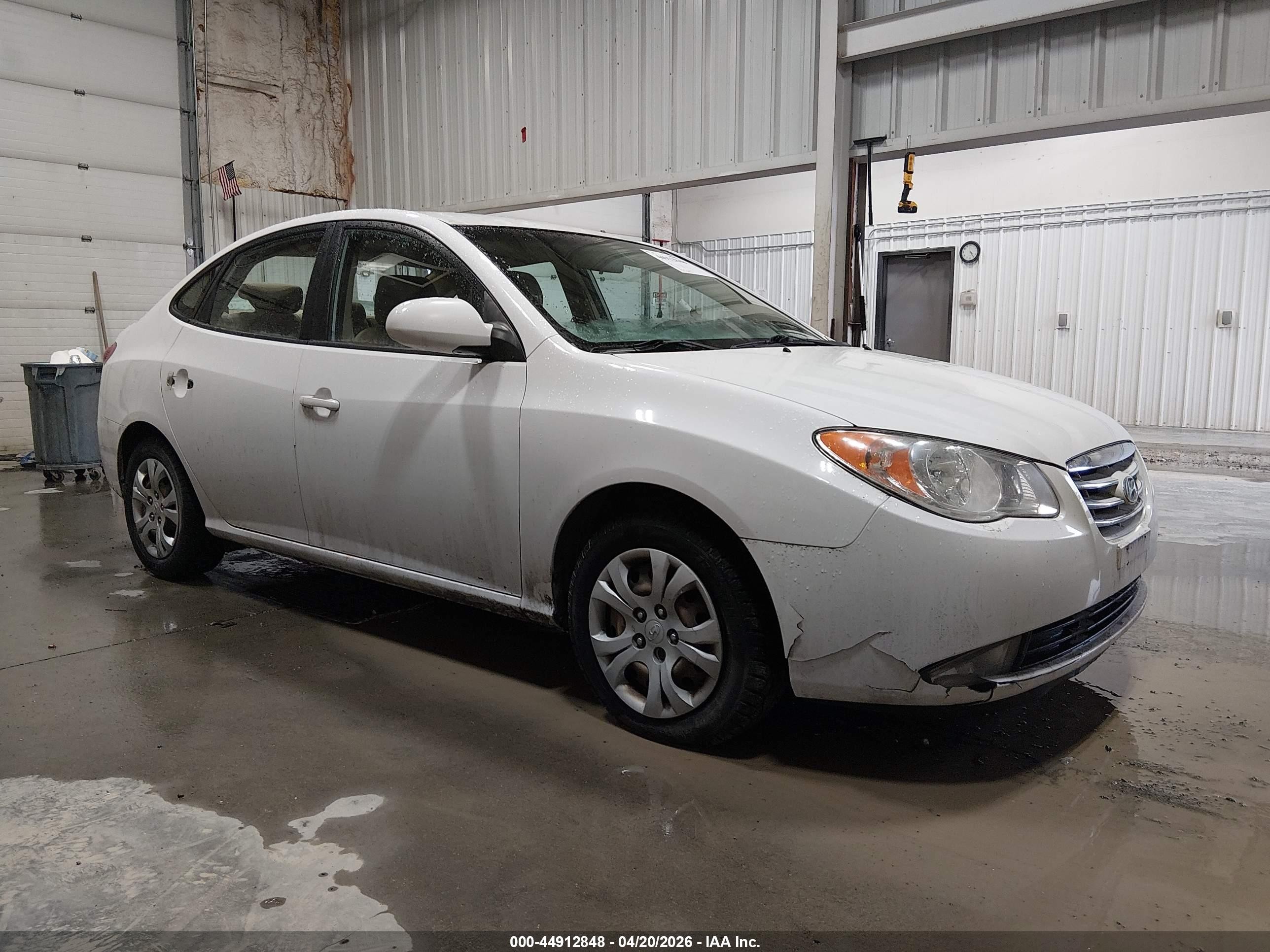 2010 Hyundai Elantra GLS, VIN KMHDU4AD9AU887733 — Theft recovery