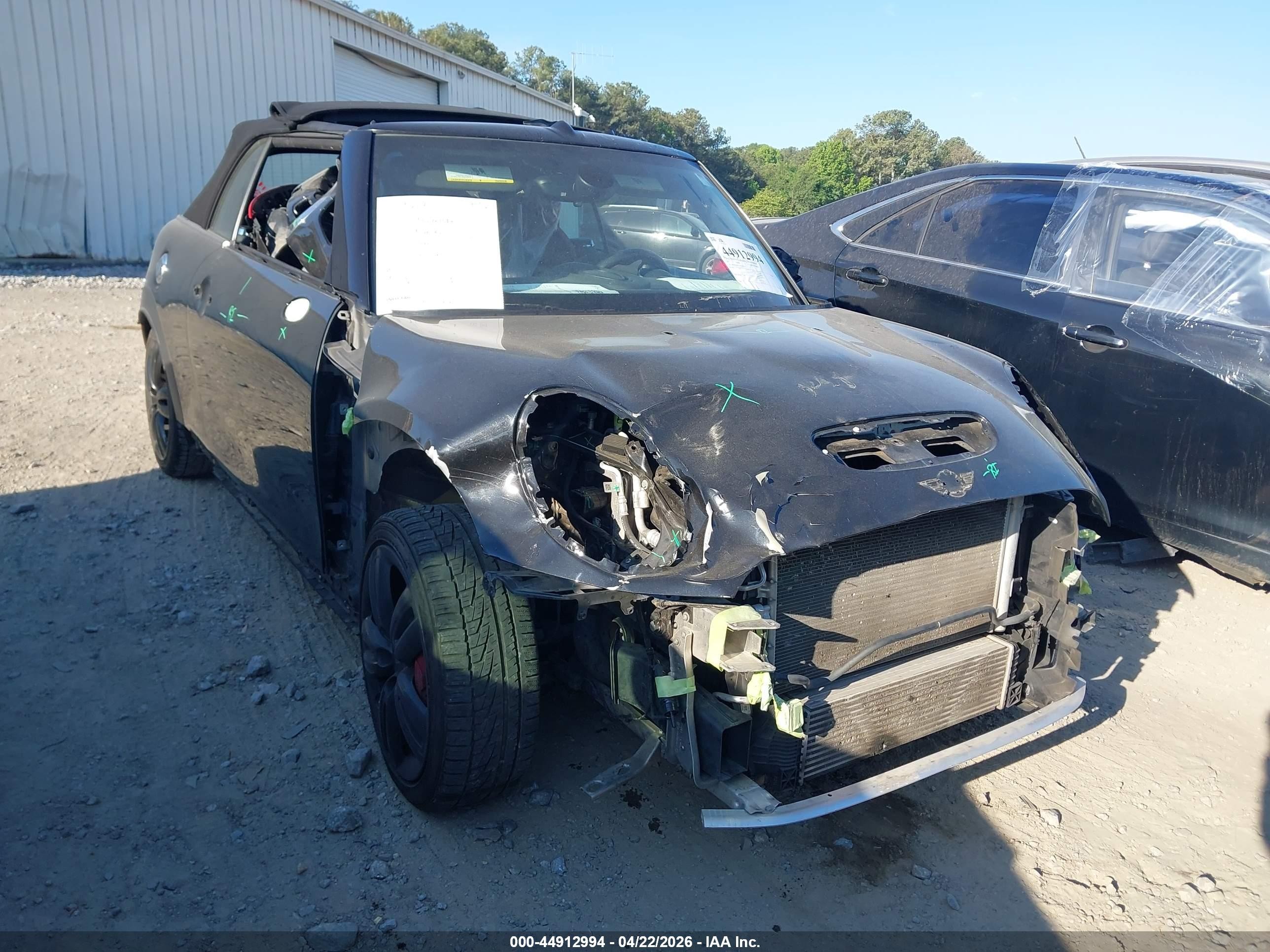 2017 MINI Convertible John Cooper Works, VIN WMWWH9C38H3A78274 — Front end