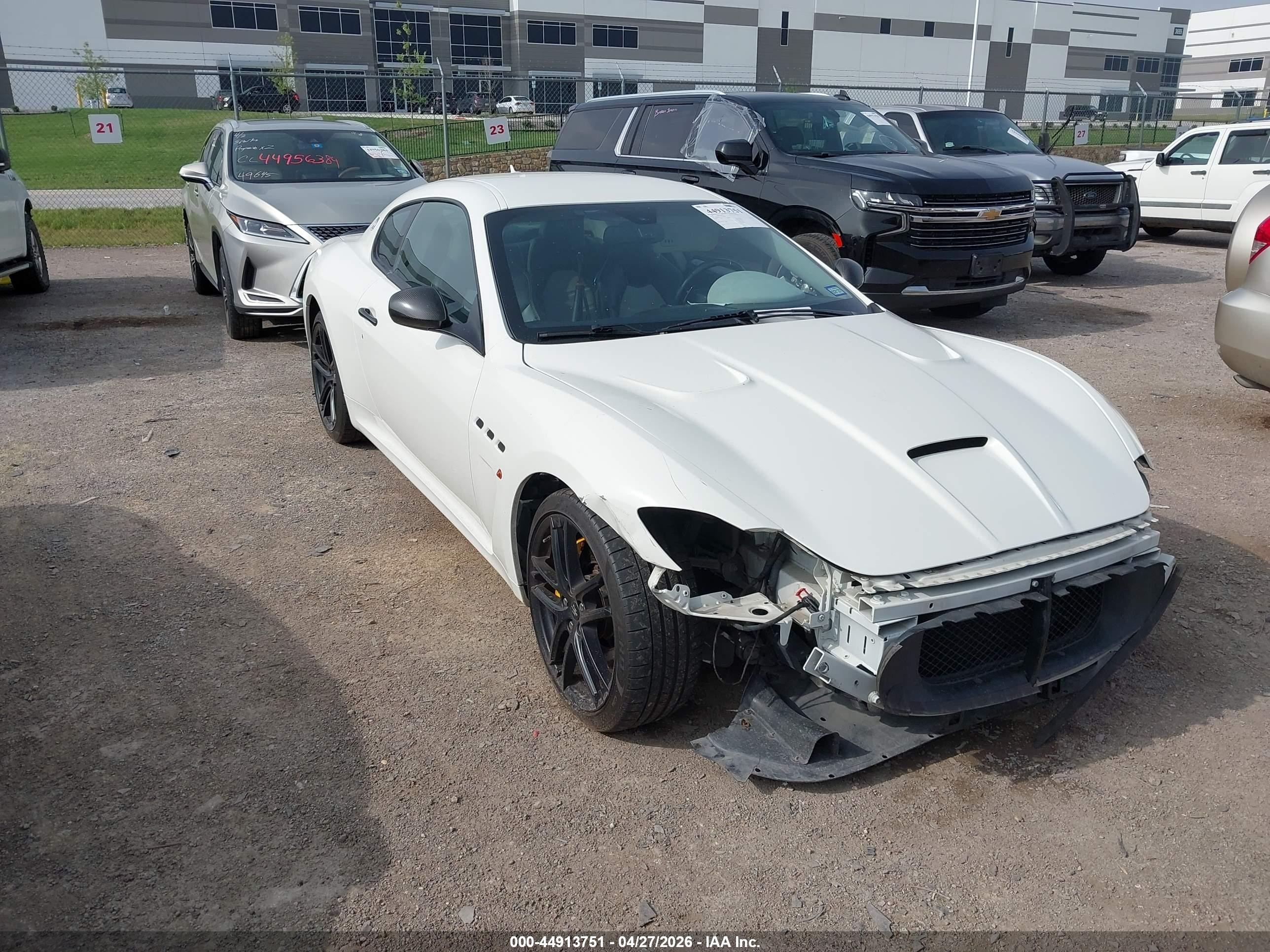 2016 Maserati GranTurismo MC, VIN ZAM45VLA3G0162506 — Front end