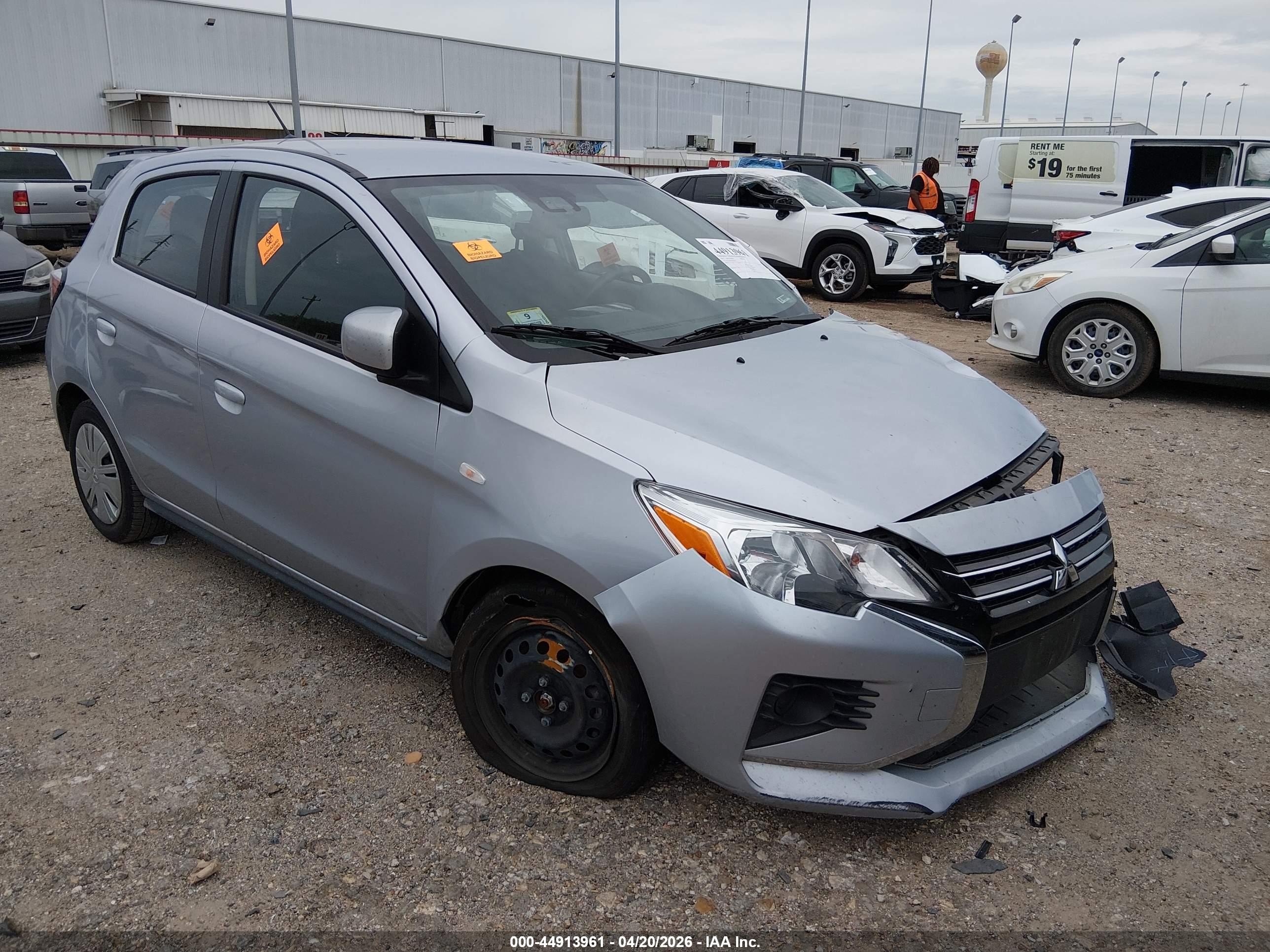 2024 Mitsubishi Mirage ES, VIN ML32AUHJ5RH012818 — Biohazard / chemical