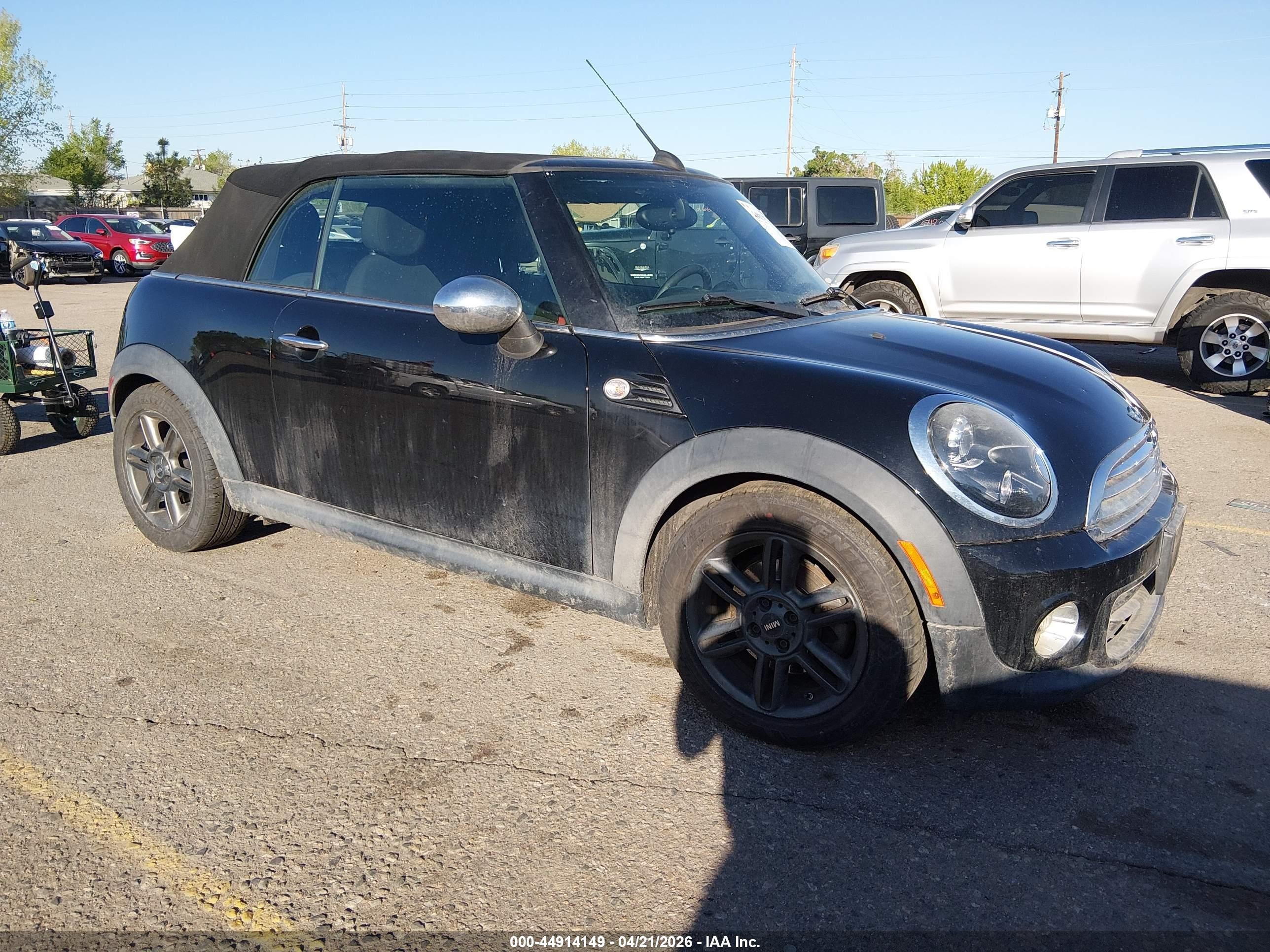 2011 MINI Convertible, VIN WMWZN3C51BTZ89569 — Mechanical