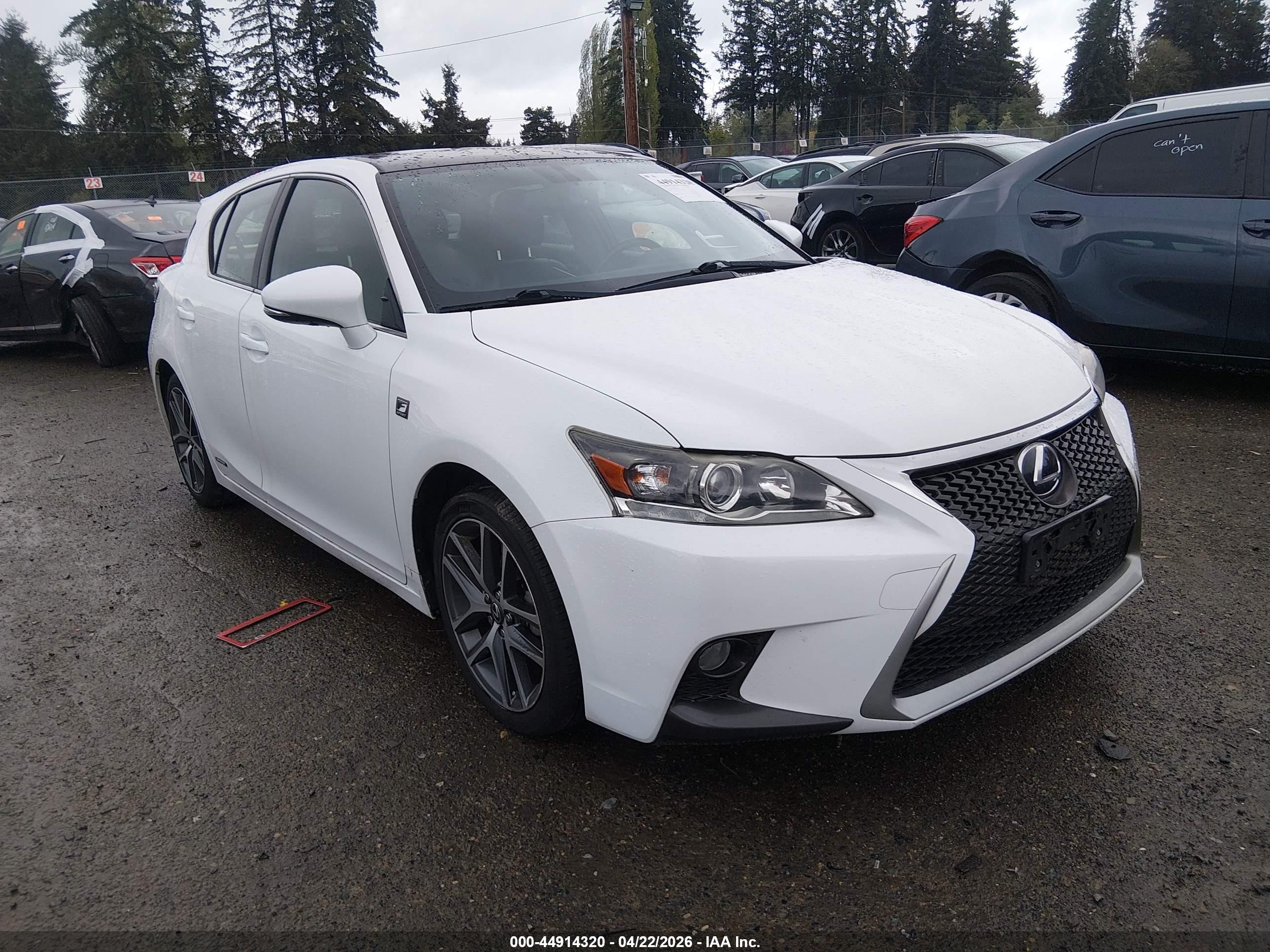 2015 Lexus CT 200h, VIN JTHKD5BH7F2246245 — Electrical