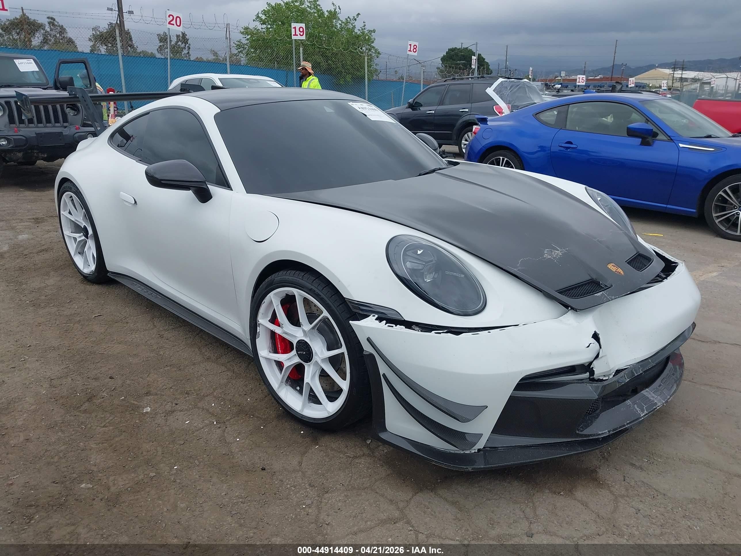 2023 Porsche 911 GT3, VIN WP0AC2A90PS270431 — Front end