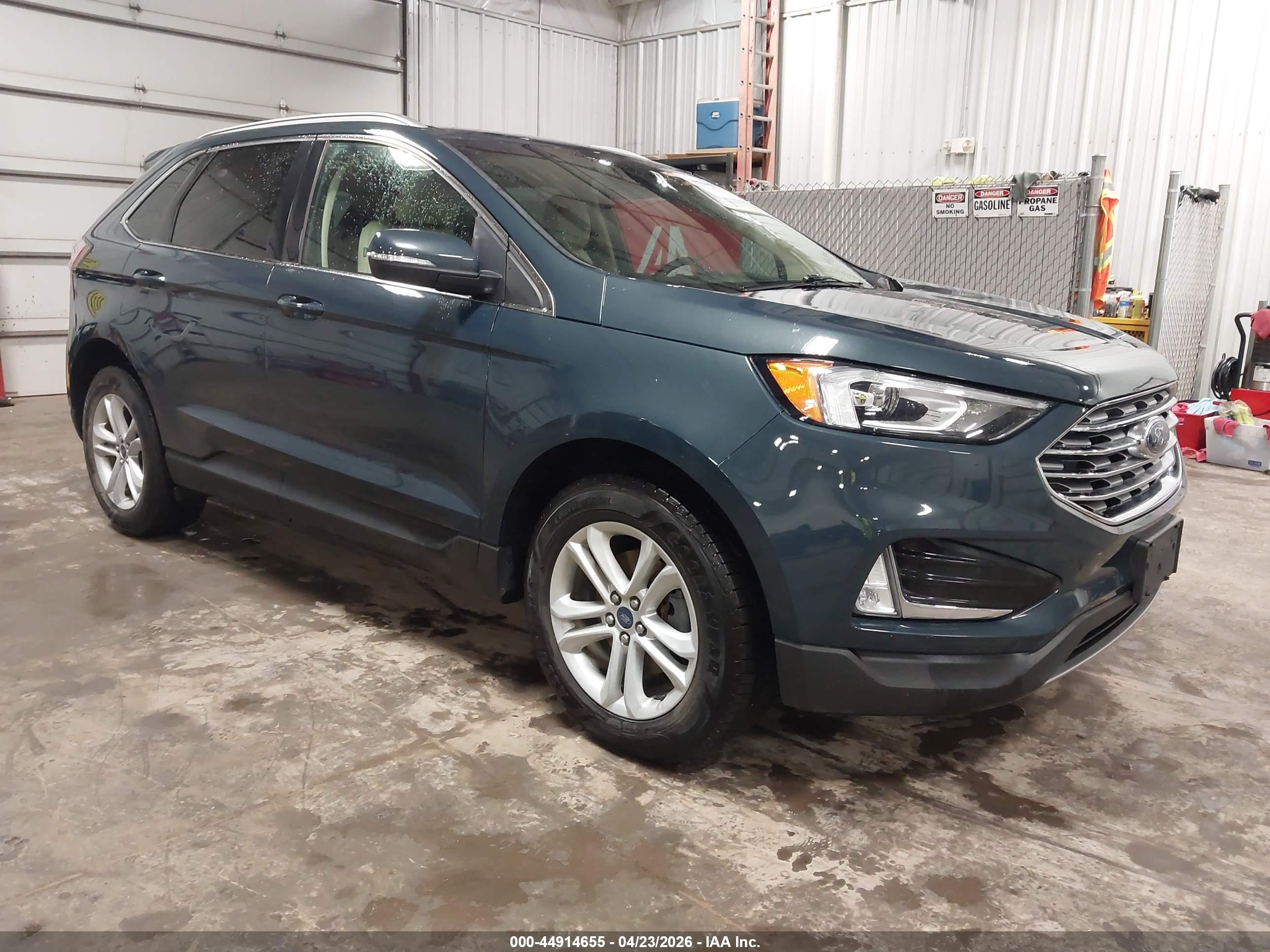 2019 Ford Edge SEL, VIN 2FMPK3J91KBB25528 — Hail