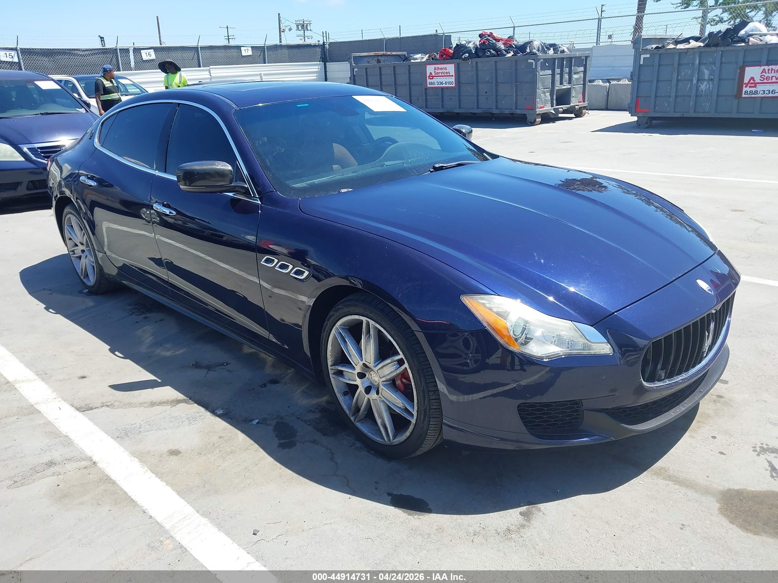2015 Maserati Quattroporte S Q4, VIN ZAM56RRA7F1153607 — По всему кузову