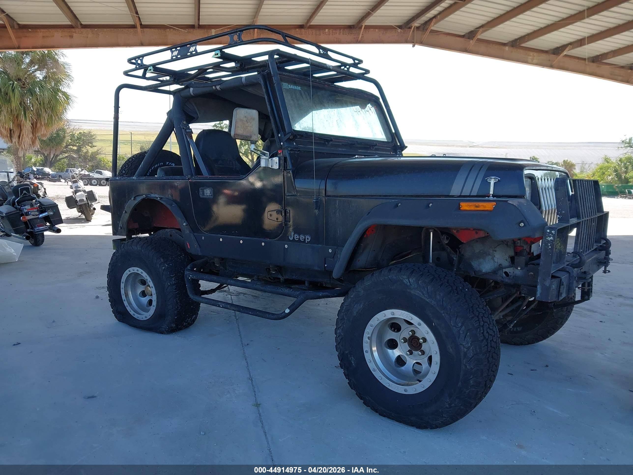 1989 Jeep Wrangler, VIN 2J4FY39T8KJ143930 — Normal wear