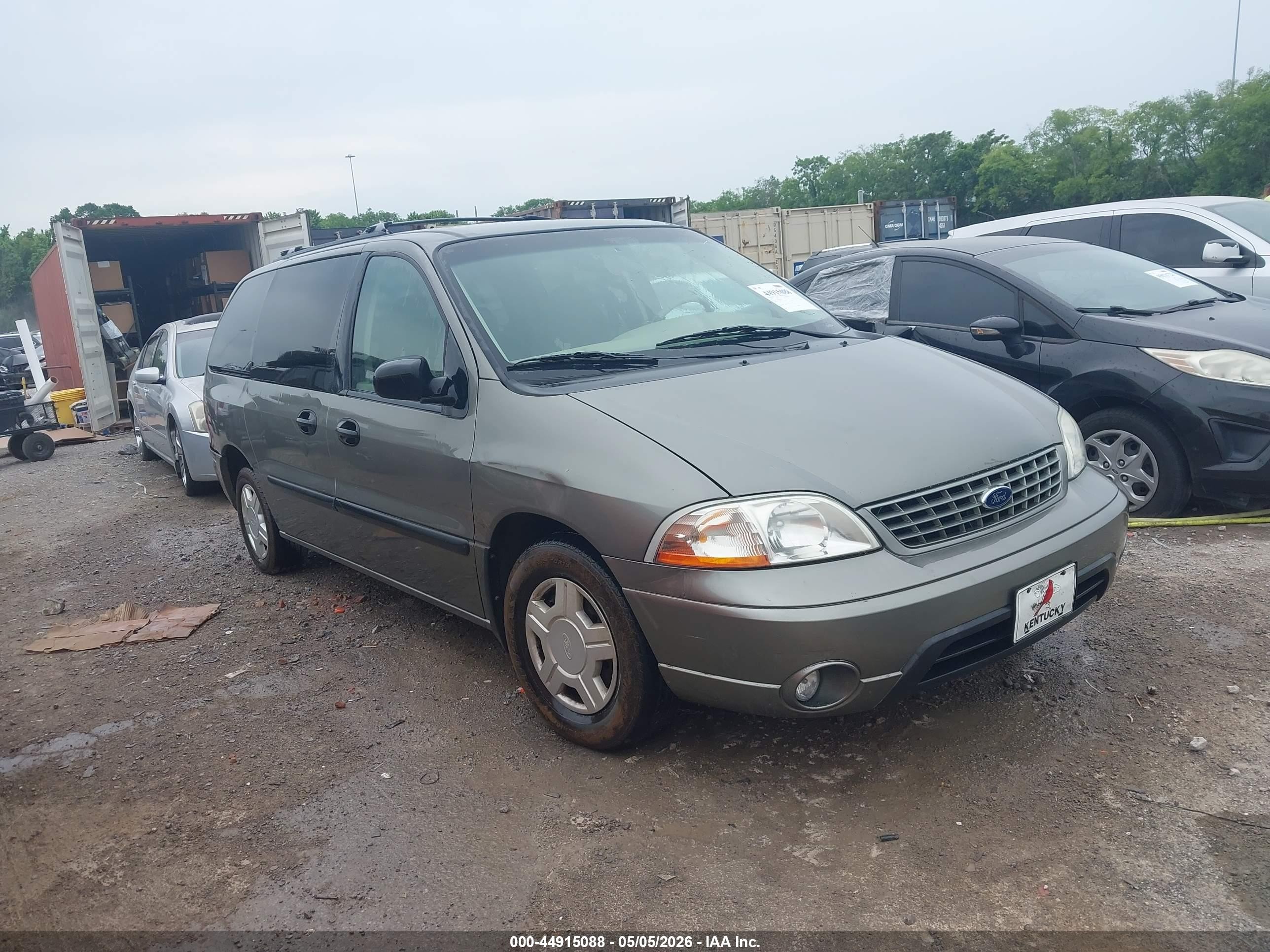 2003 Ford Windstar LX, VIN 2FMZA51443BA91193 — Rear end
