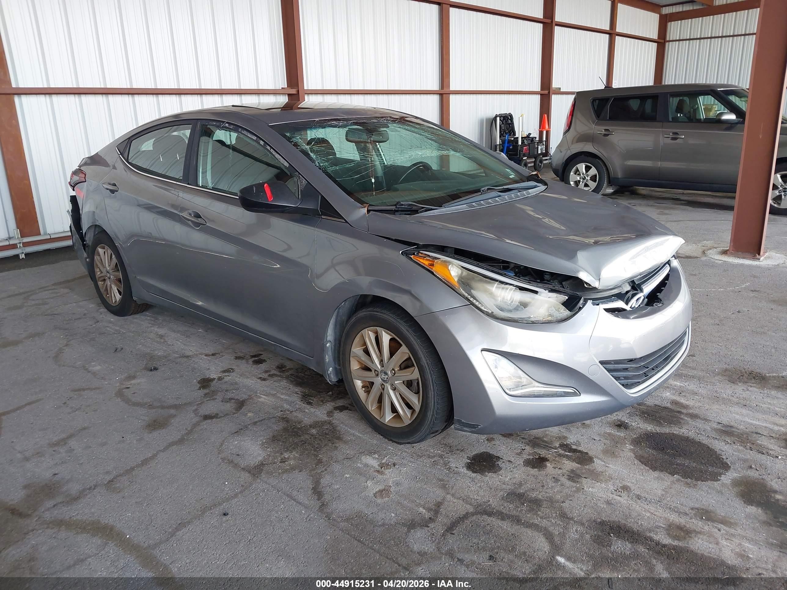2015 Hyundai Elantra SE, VIN KMHDH4AE5FU457220 — All over