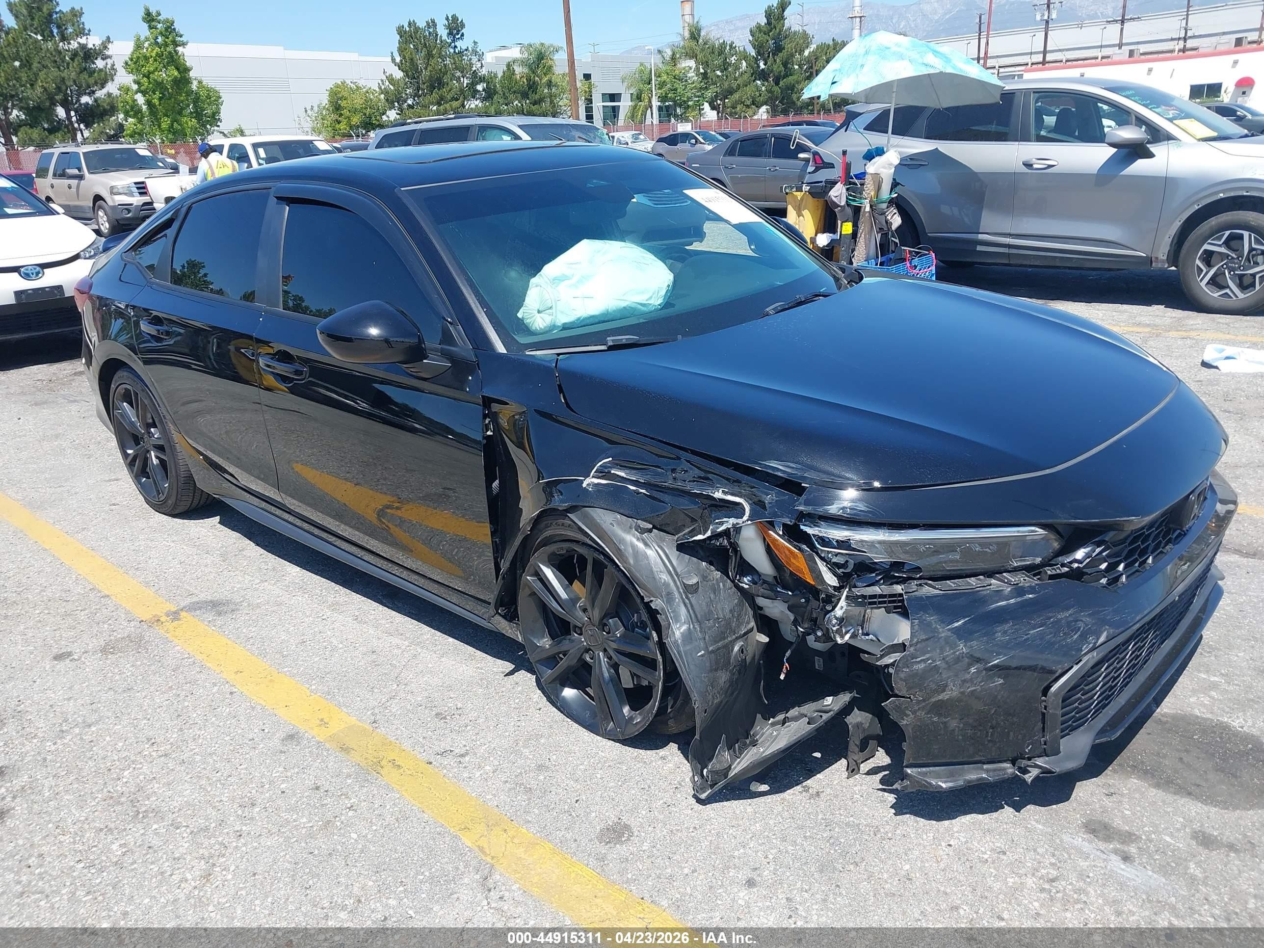 2025 Honda Civic Si, VIN 2HGFE1E57SH473738 — Side