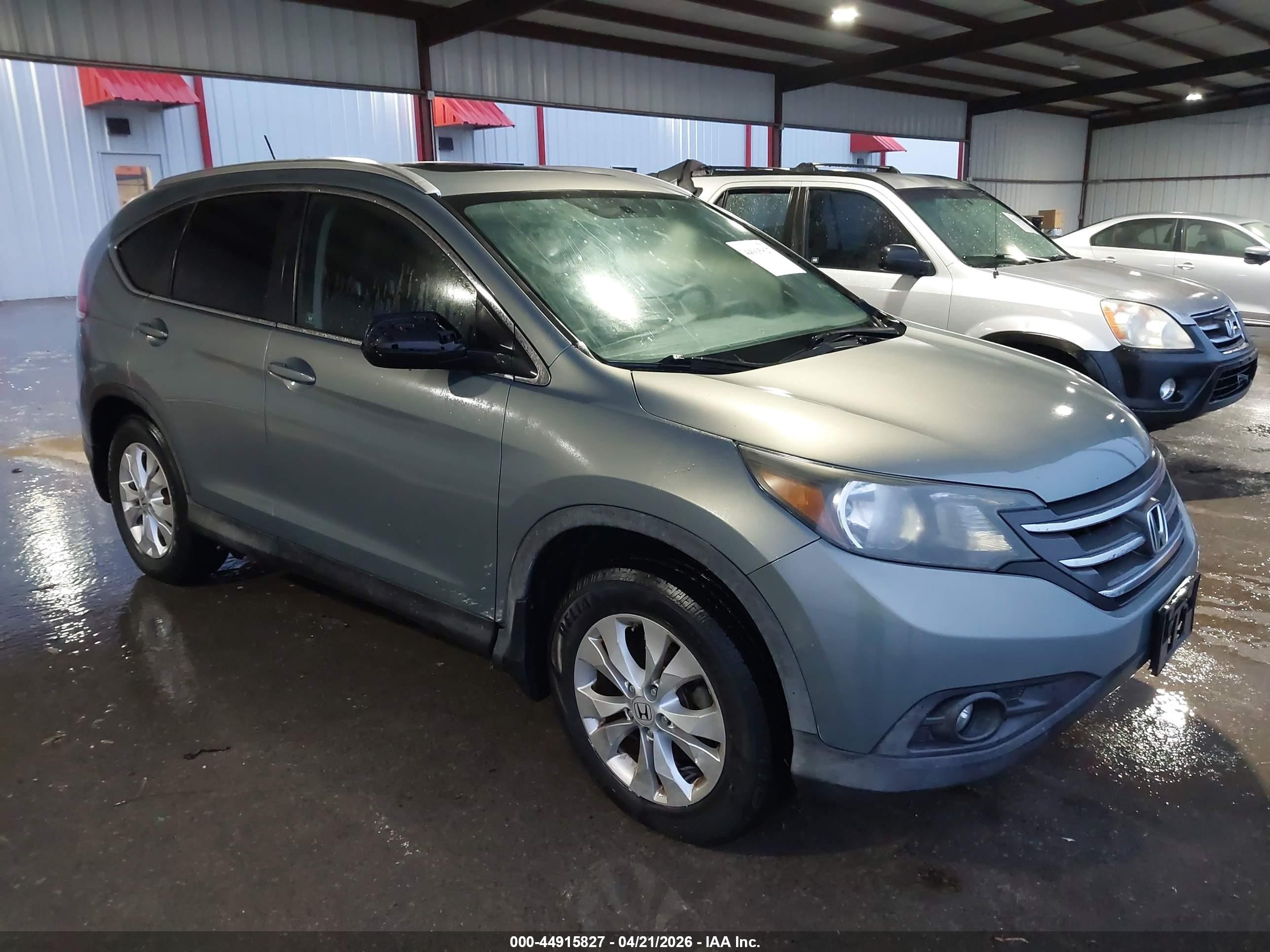 2012 Honda CR-V EX-L, VIN JHLRM3H76CC006499 — Normal wear