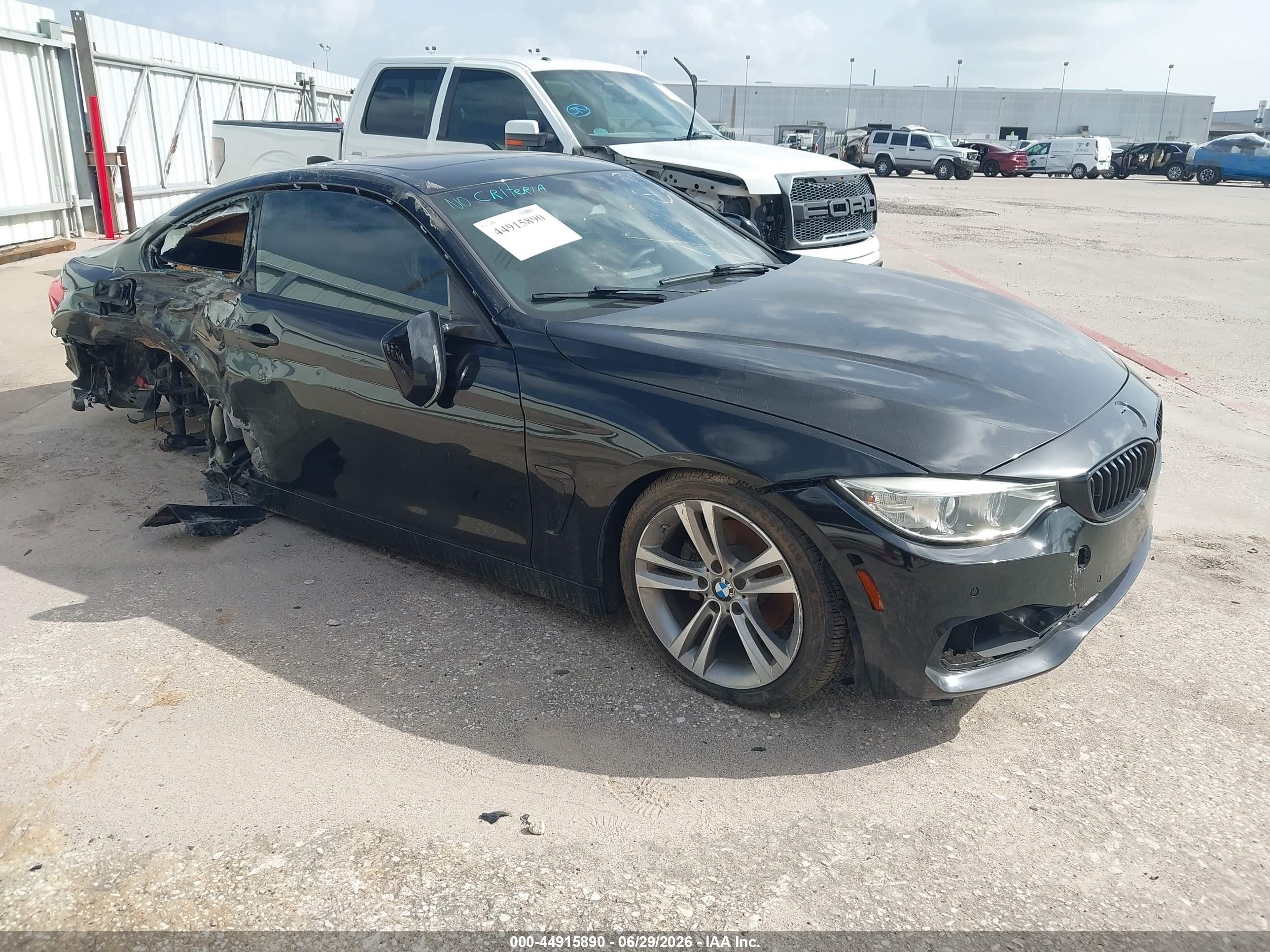 2015 BMW 4 Series 428i, VIN WBA3N3C54FK233753 — Side