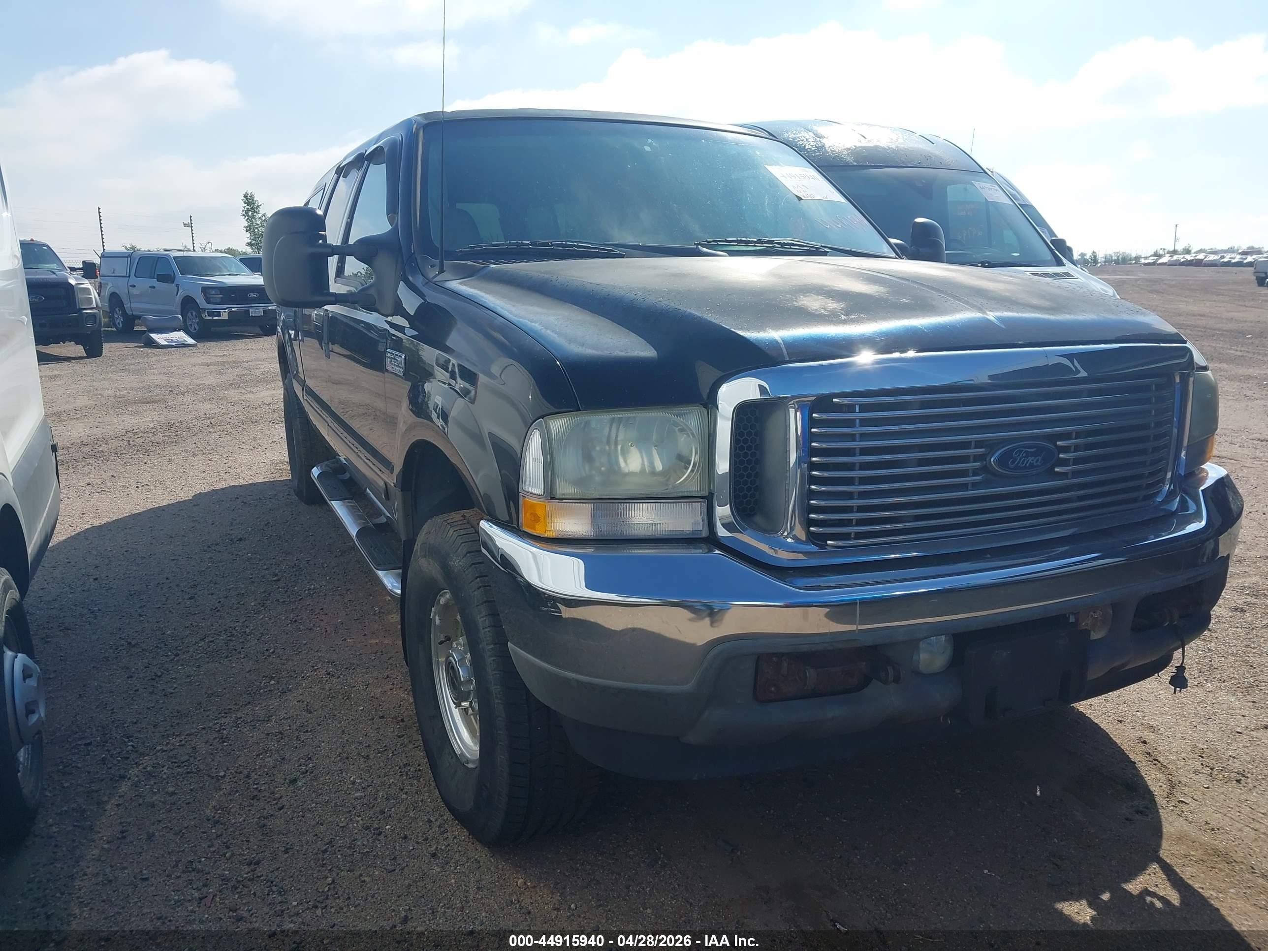 2002 Ford F-250 XL, VIN 1FTNW21F62EC68477 — Фото с аукциона