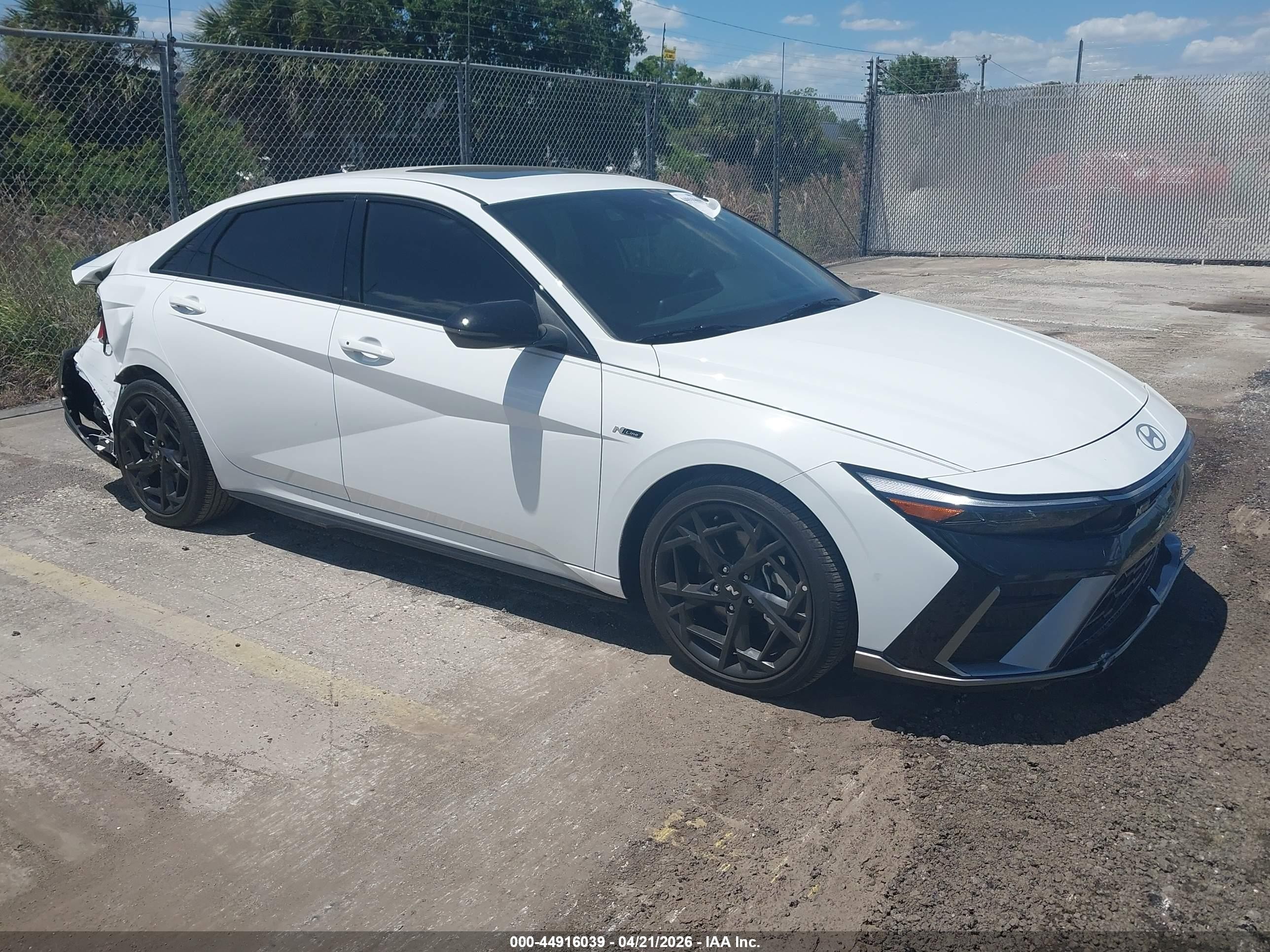 2026 Hyundai Elantra N Line, VIN KMHLR4DFXTU117084 — Rear end