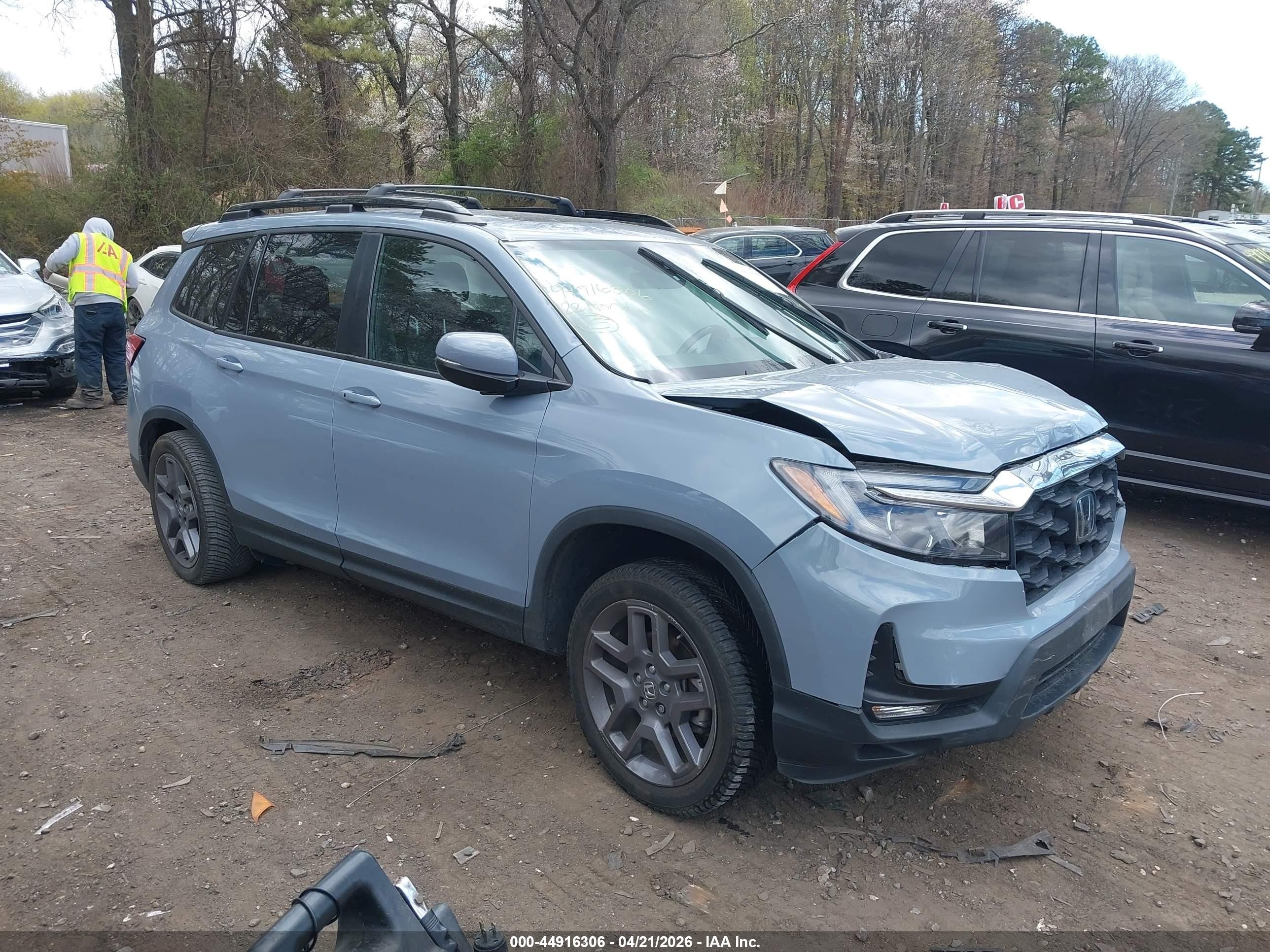 2022 Honda Passport EX-L, VIN 5FNYF8H57NB028144 — All over