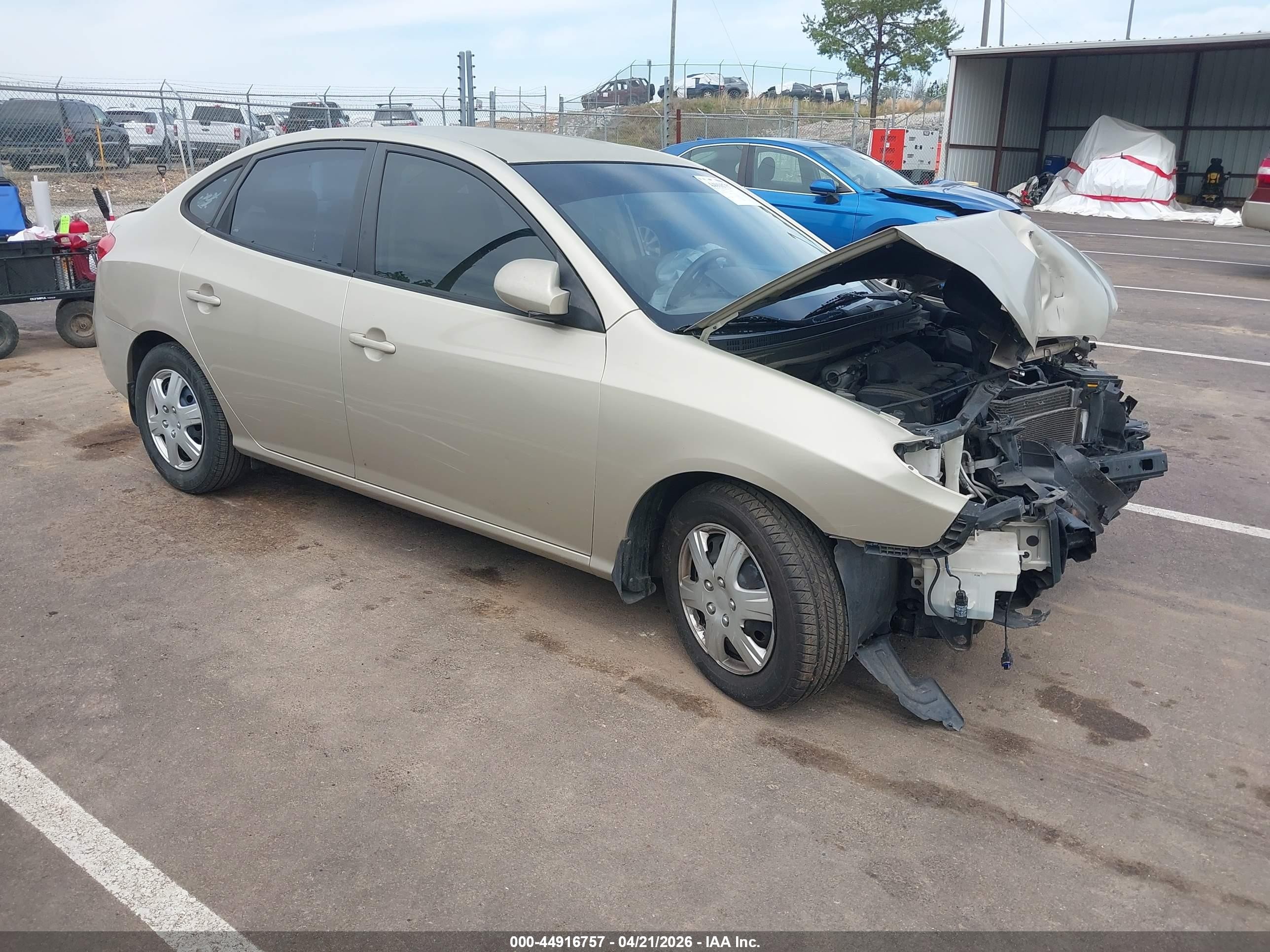 2010 Hyundai Elantra GLS, VIN KMHDU4AD7AU040533 — Front end