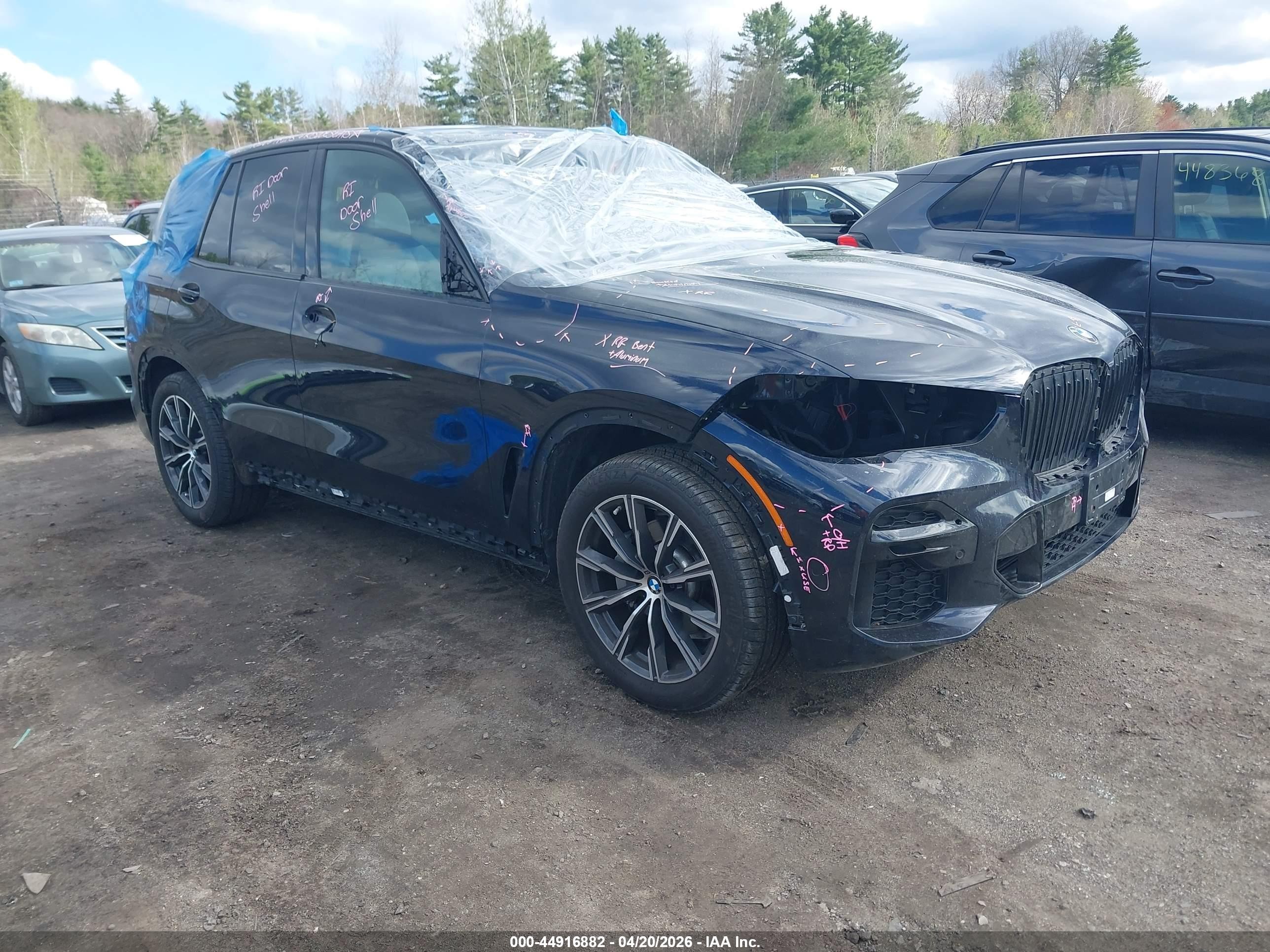 2023 BMW X5 xDrive40i, VIN 5UXCR6C0XP9P30925 — All over