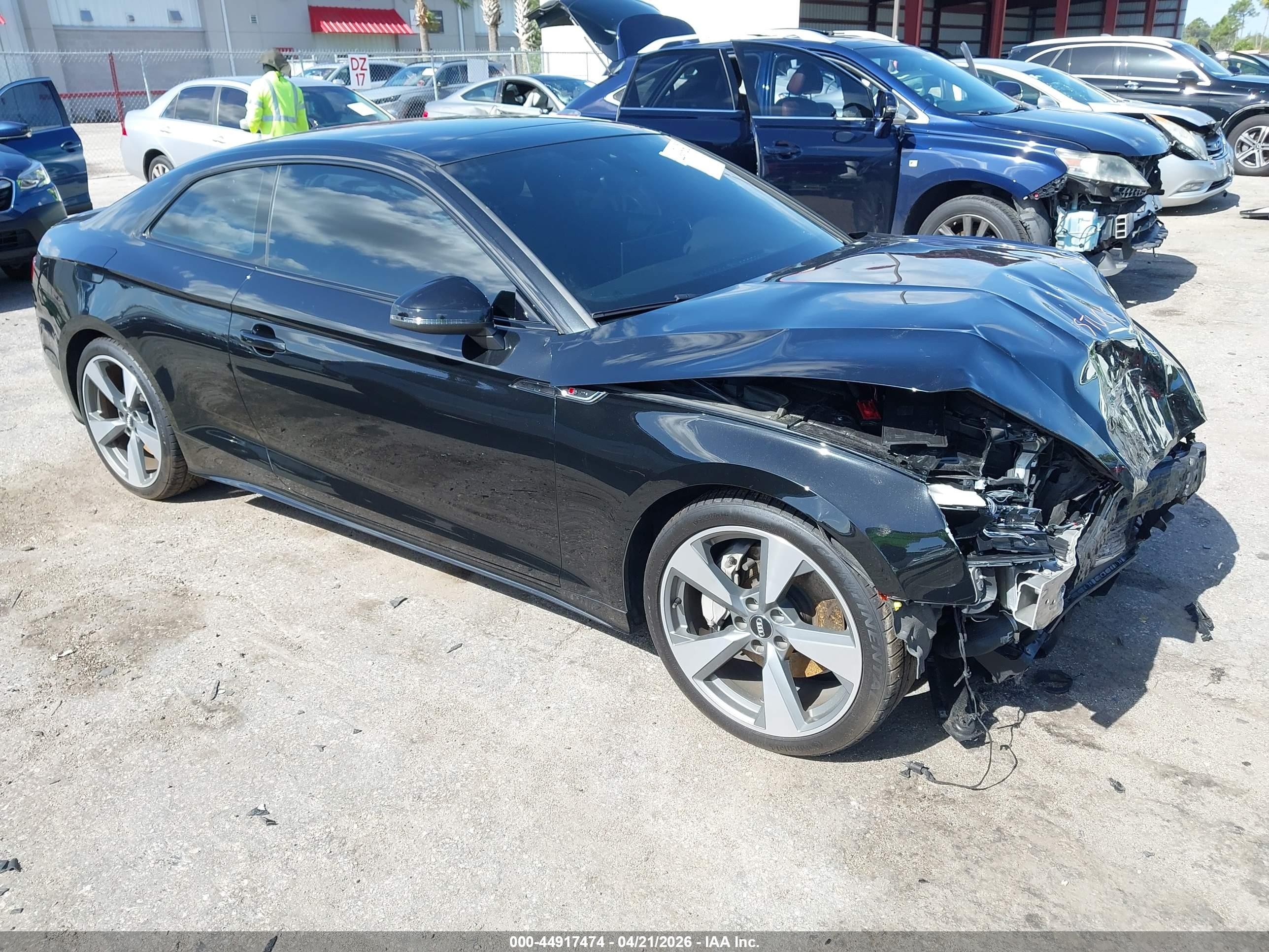 2020 Audi A5 Premium Plus, VIN WAUTNAF59LA003563 — Front end