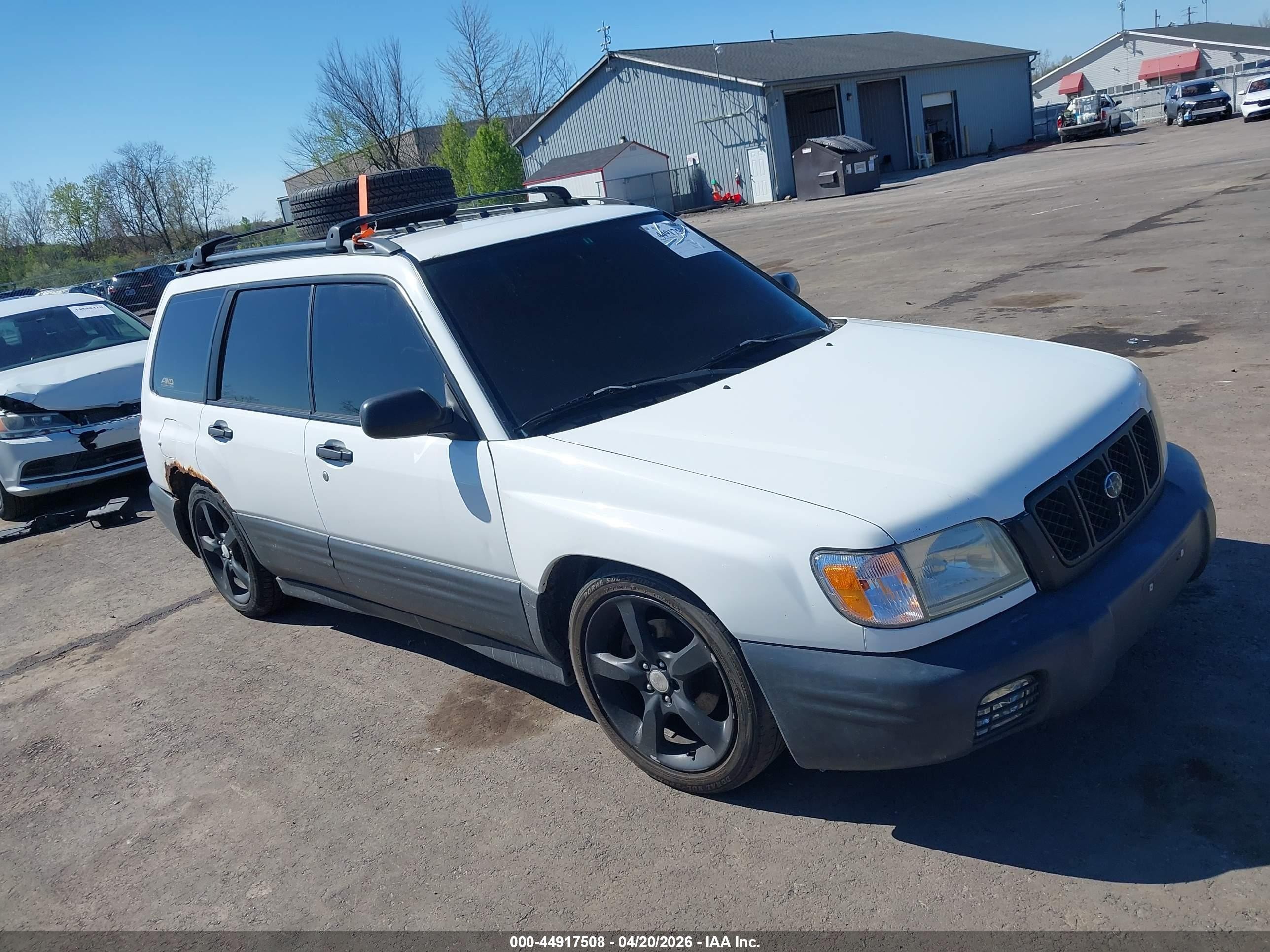 2002 Subaru Forester L, VIN JF1SF63542G746629 — Пожар в салоне