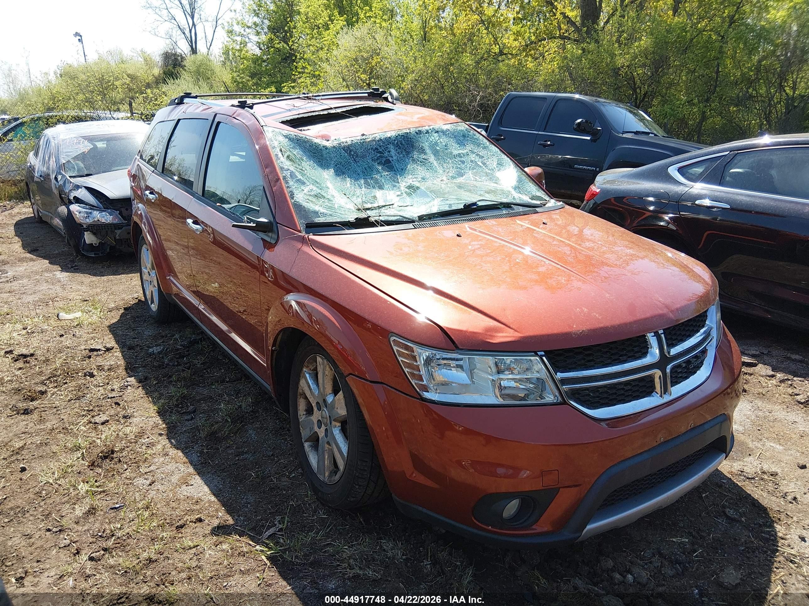 2012 Dodge Journey R/T, VIN 3C4PDDFG0CT334566 — Стихия