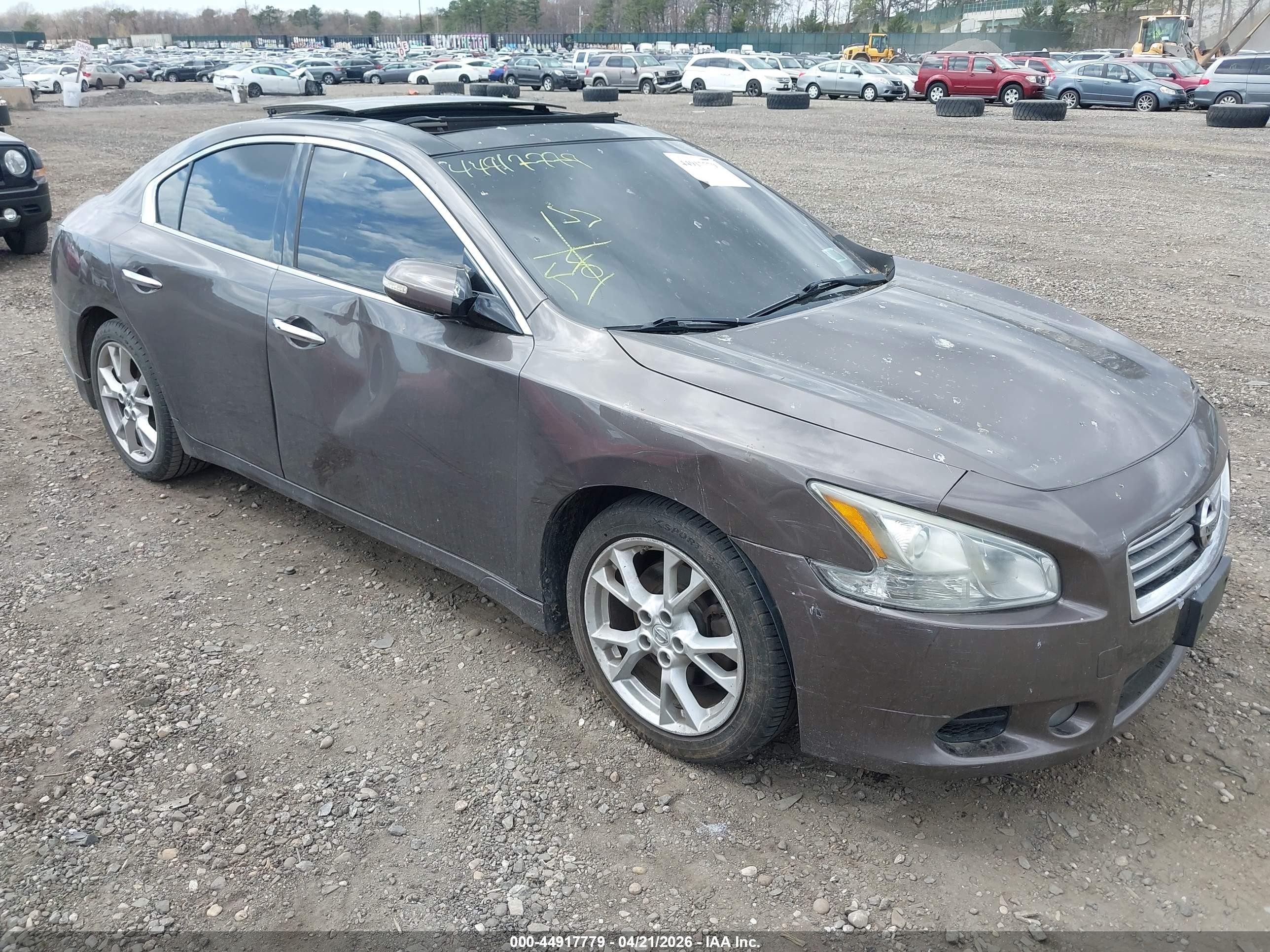 2012 Nissan Maxima SV, VIN 1N4AA5AP6CC864439 — Обычный износ