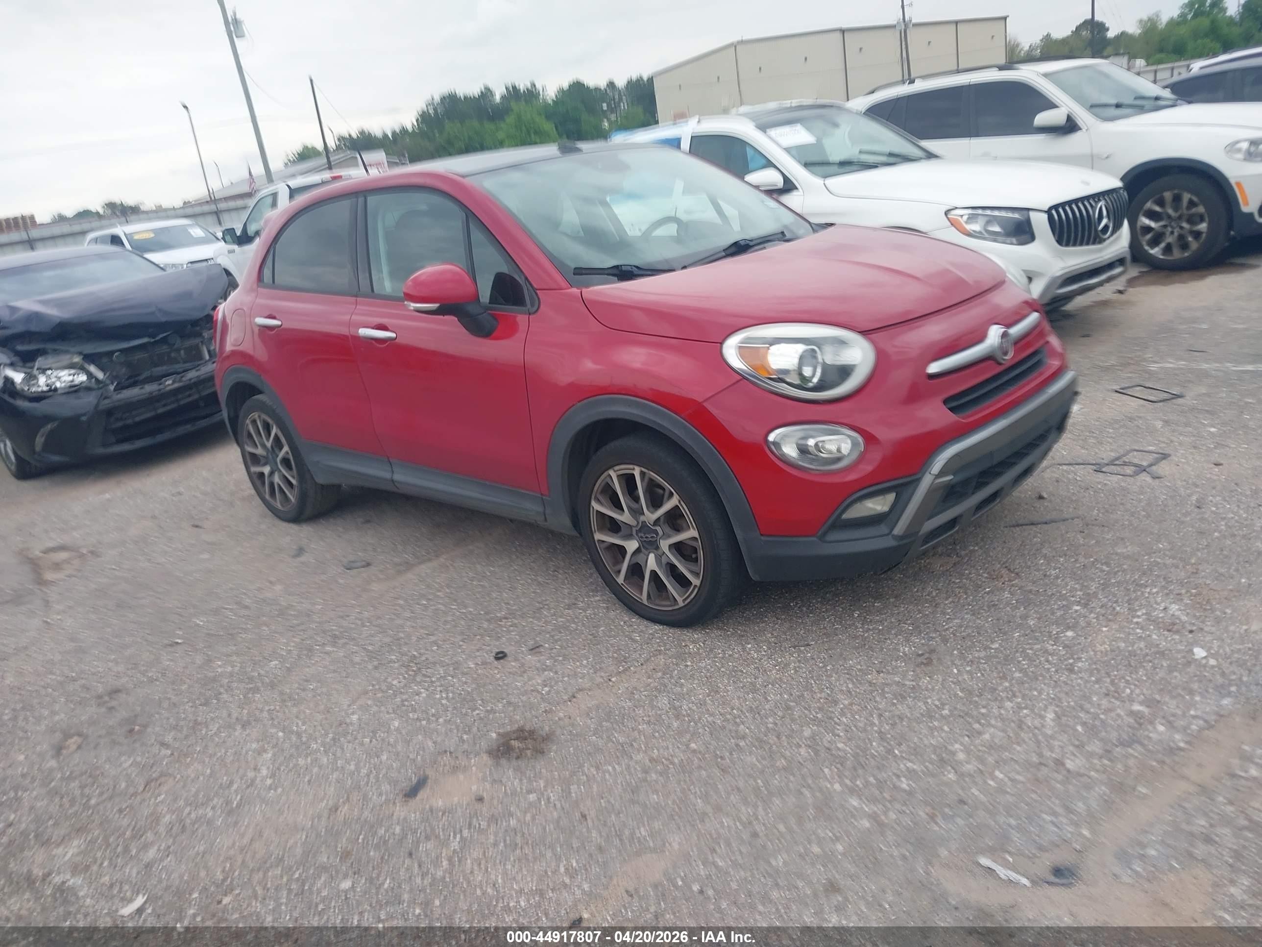 2016 FIAT 500X Trekking Plus, VIN ZFBCFXET0GP384955 — Not stated