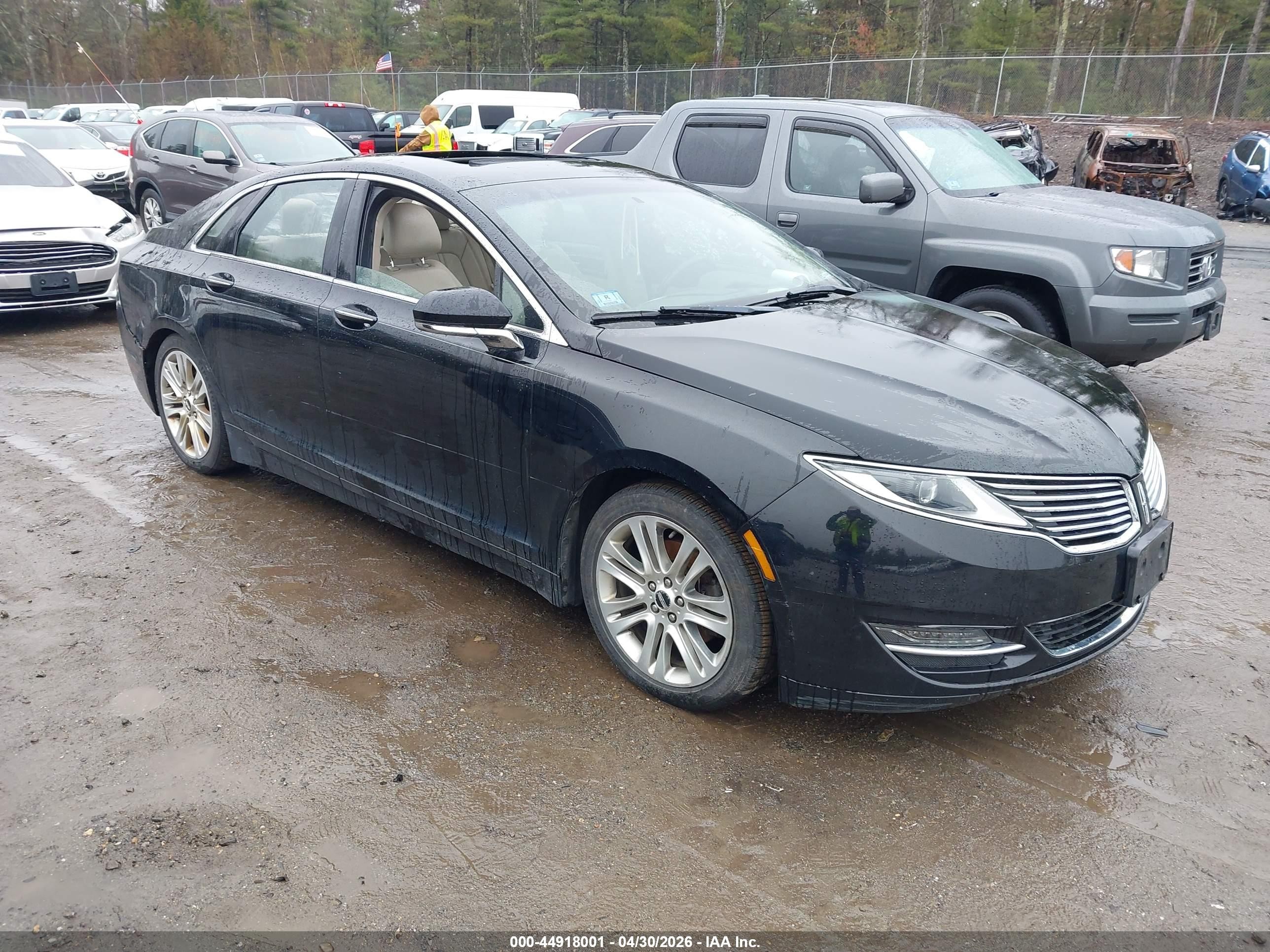 2016 Lincoln MKZ, VIN 3LN6L2J9XGR633685 — Burn