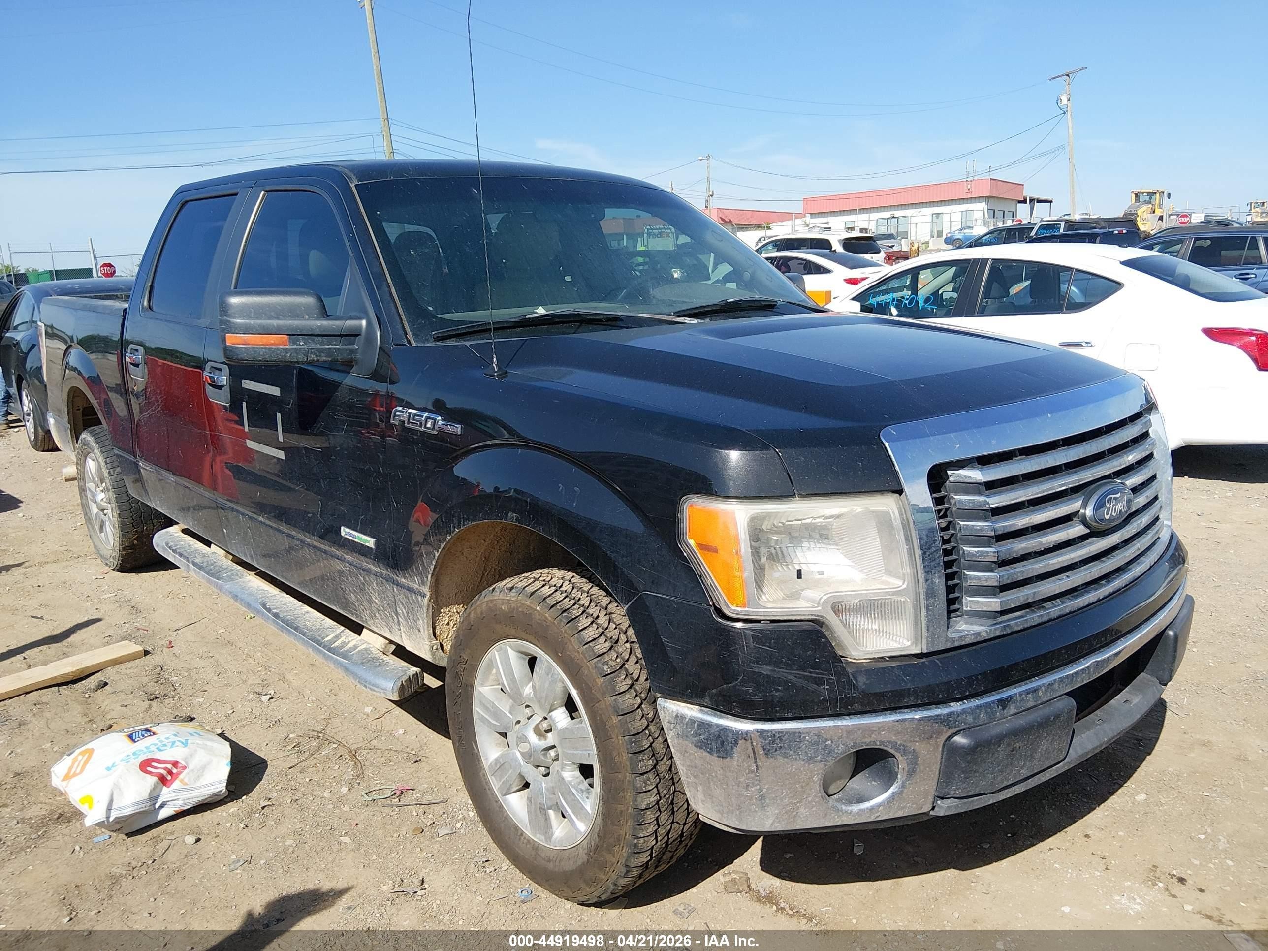 2012 Ford F-150 Lariat, VIN 1FTFW1CT1CFA26404 — Engine fire