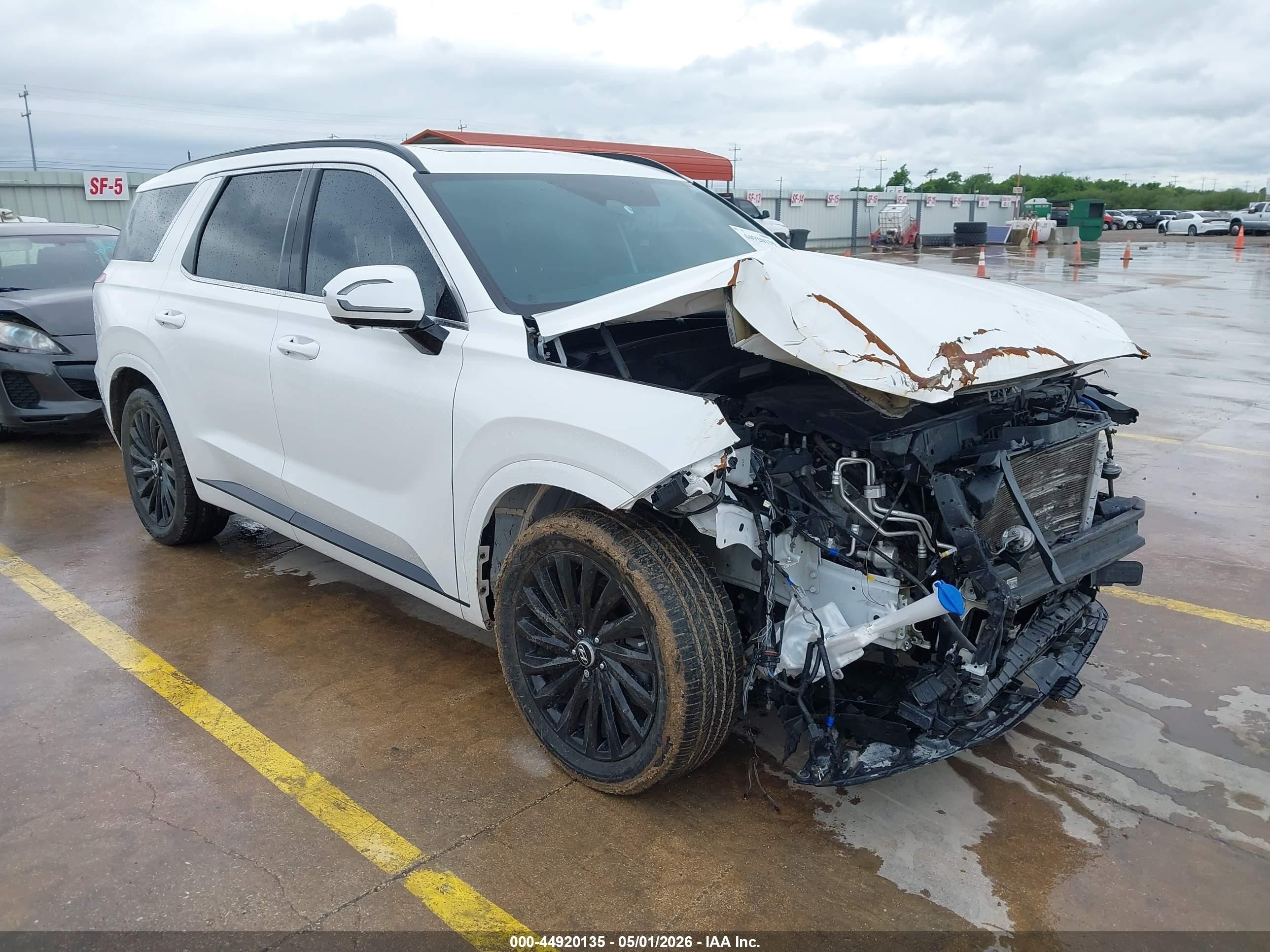 2024 Hyundai Palisade Calligraphy, VIN KM8R7DGE5RU702294 — Front end