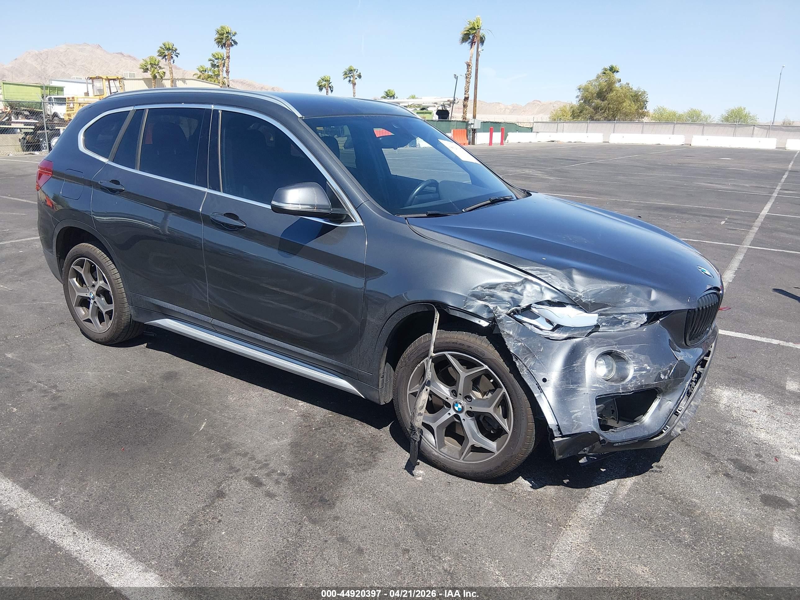 2019 BMW X1 sDrive28i, VIN WBXHU7C57K3H46332 — Front end
