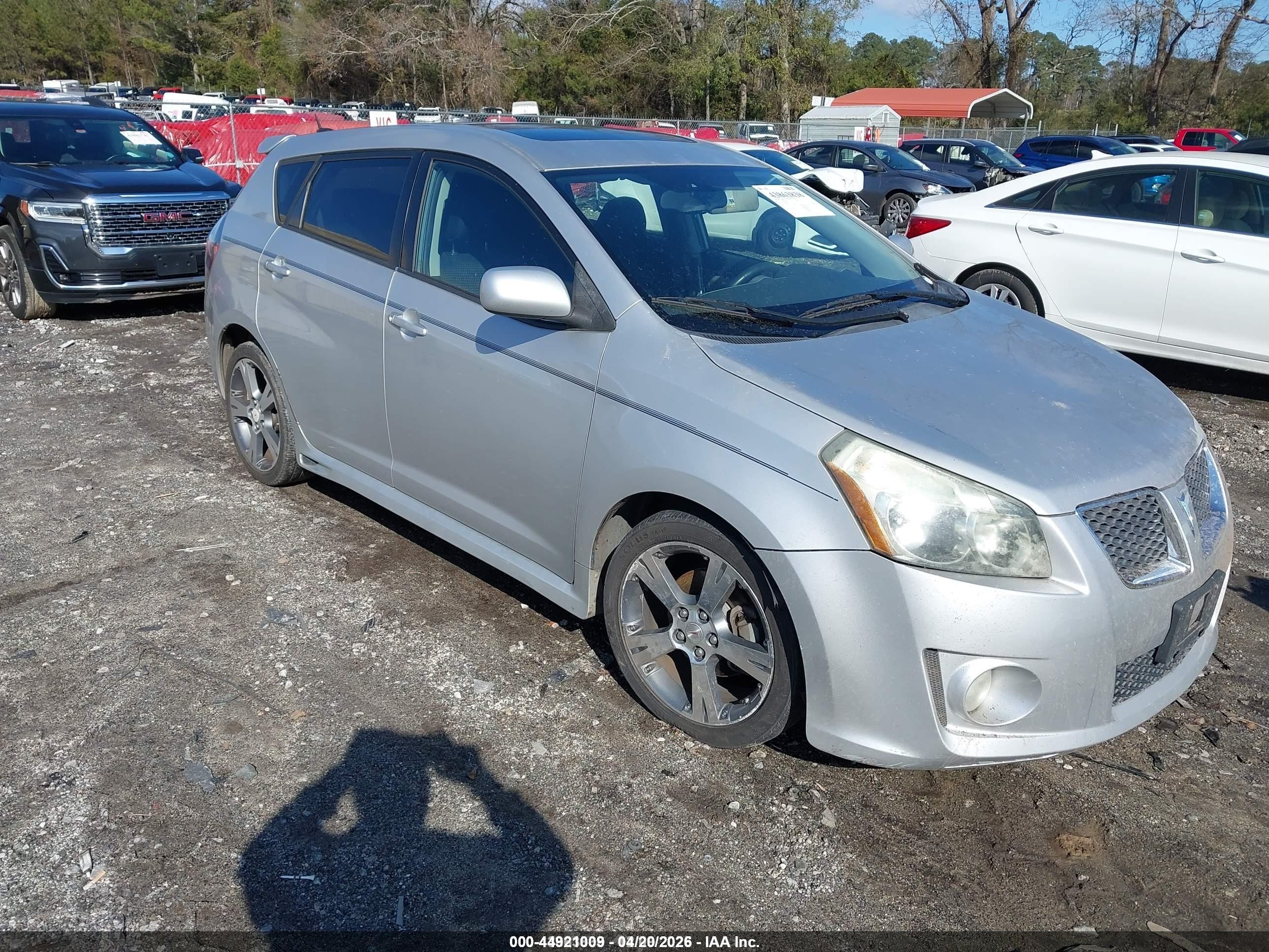 2009 Pontiac Vibe GT, VIN 5Y2SR67049Z464795 — Not stated