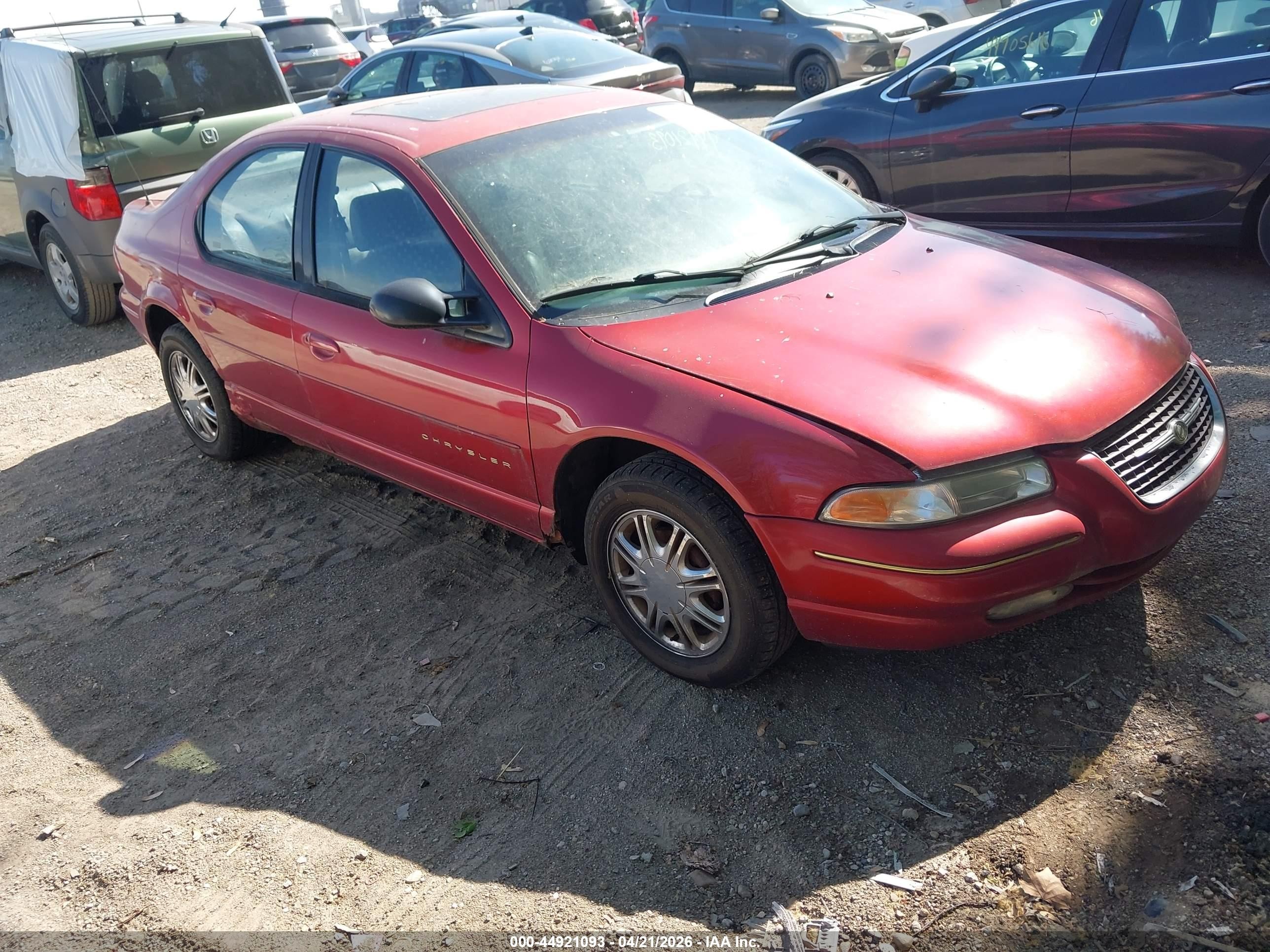 1999 Chrysler Cirrus LXi, VIN 1C3EJ56H8XN683385 — Front end