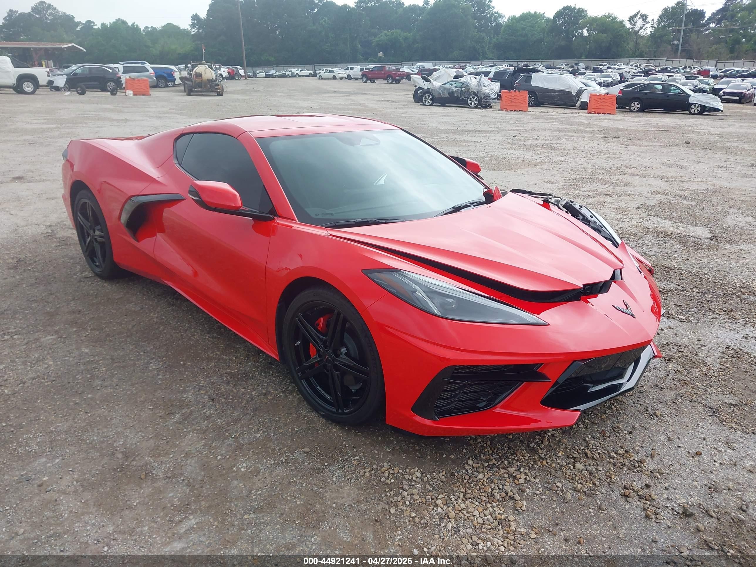 2026 Chevrolet Corvette 1LT, VIN 1G1YA2D43T5100893 — Front end