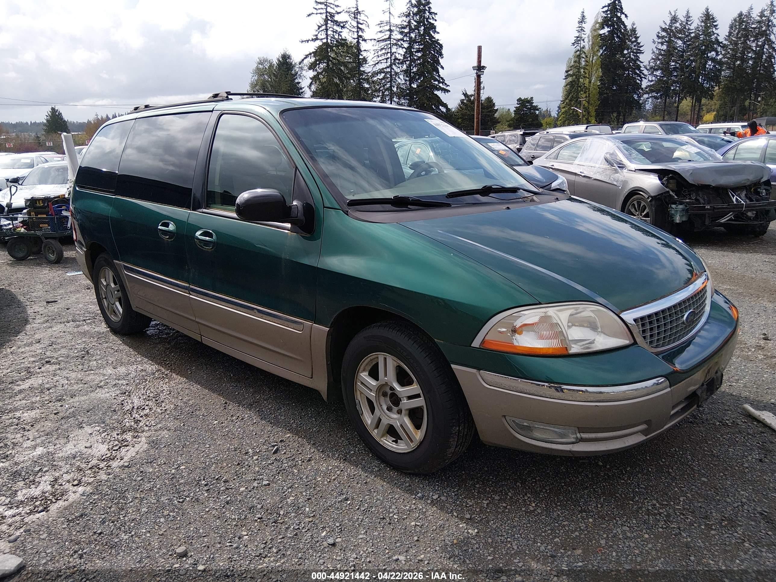 2002 Ford Windstar SEL, VIN 2FMDA53492BA83645 — Normal wear