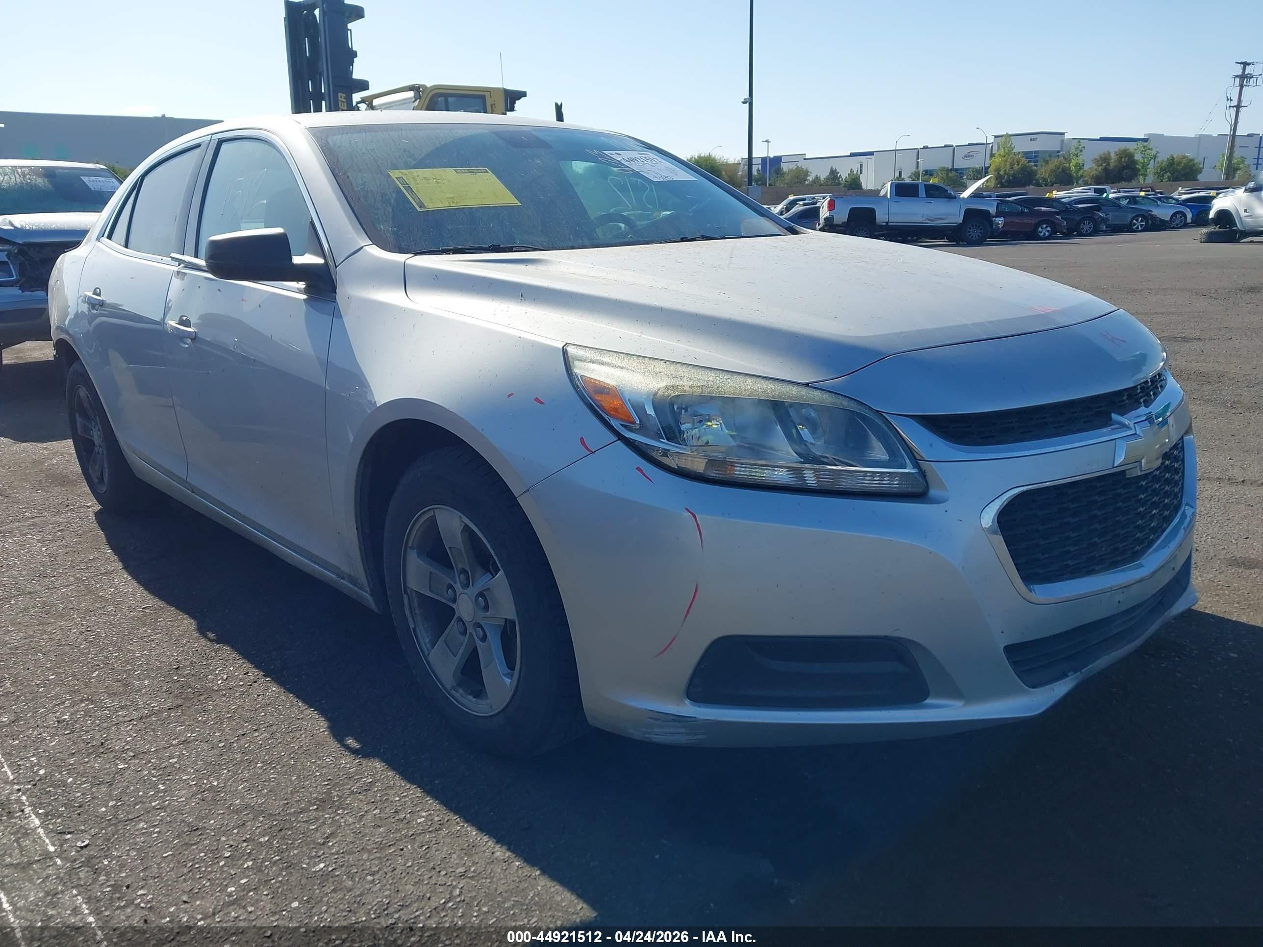 2015 Chevrolet Malibu LS, VIN 1G11B5SL9FF136919 — Rear end