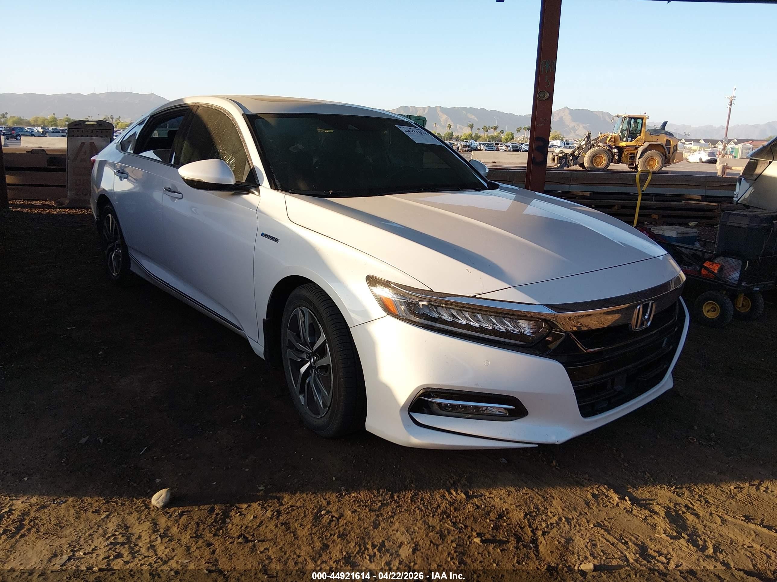 2020 Honda Accord Touring, VIN 1HGCV3F92LA010437 — Interior fire