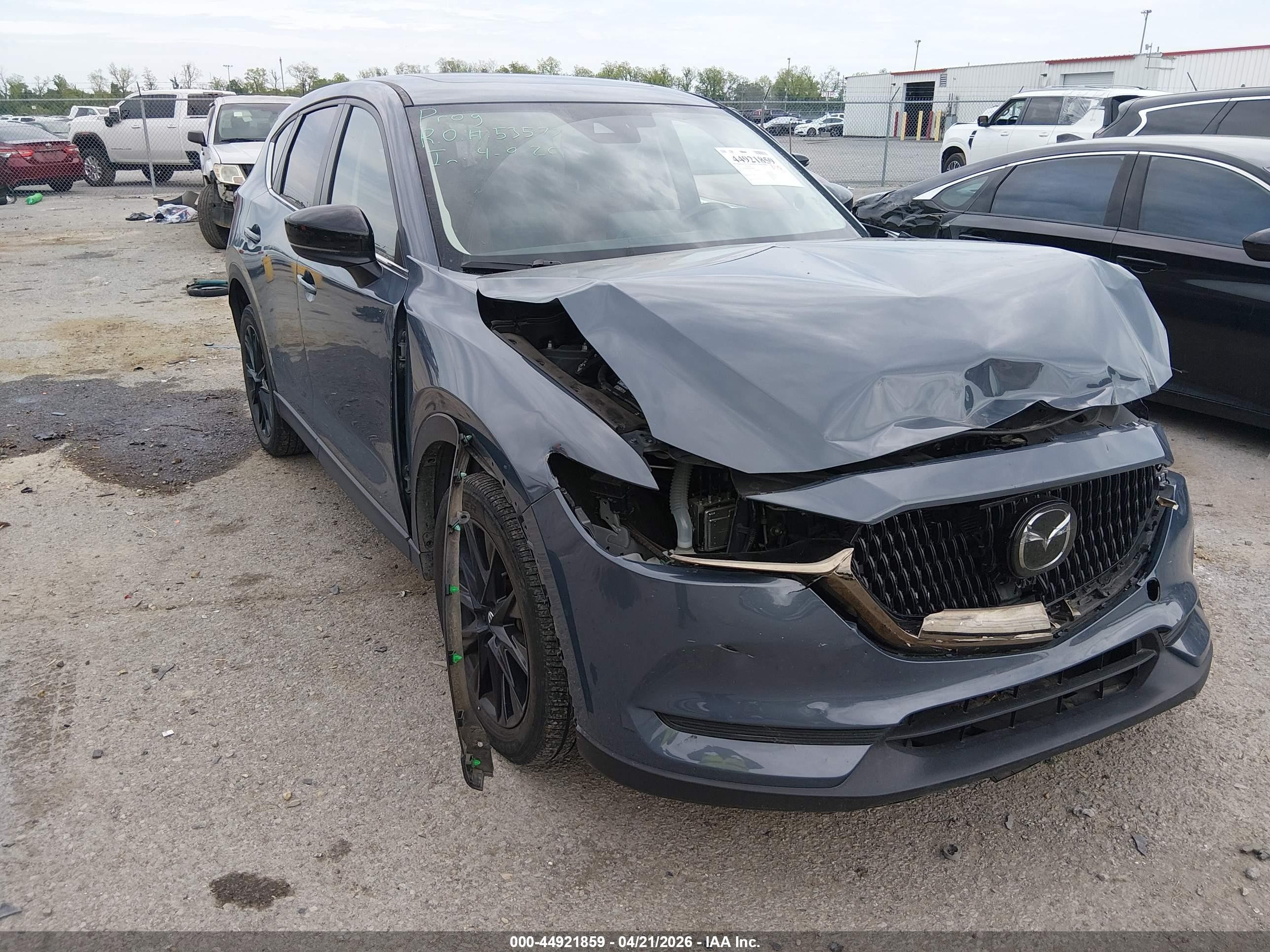2021 Mazda CX-5 Carbon Edition, VIN JM3KFBCY4M0454088 — Front end