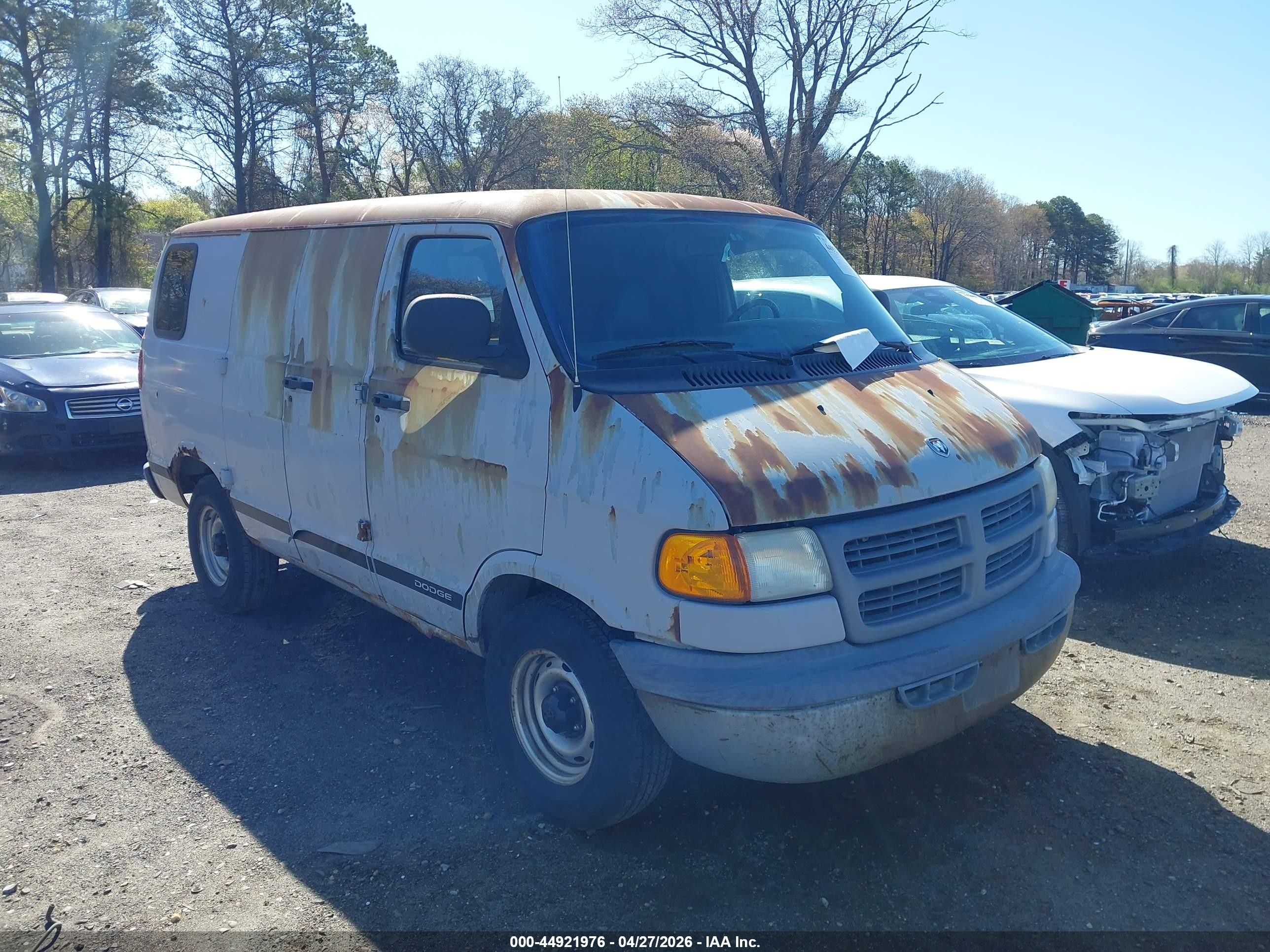 2001 Dodge Cargo, VIN 2B7HB11X21K538827 — Normal wear