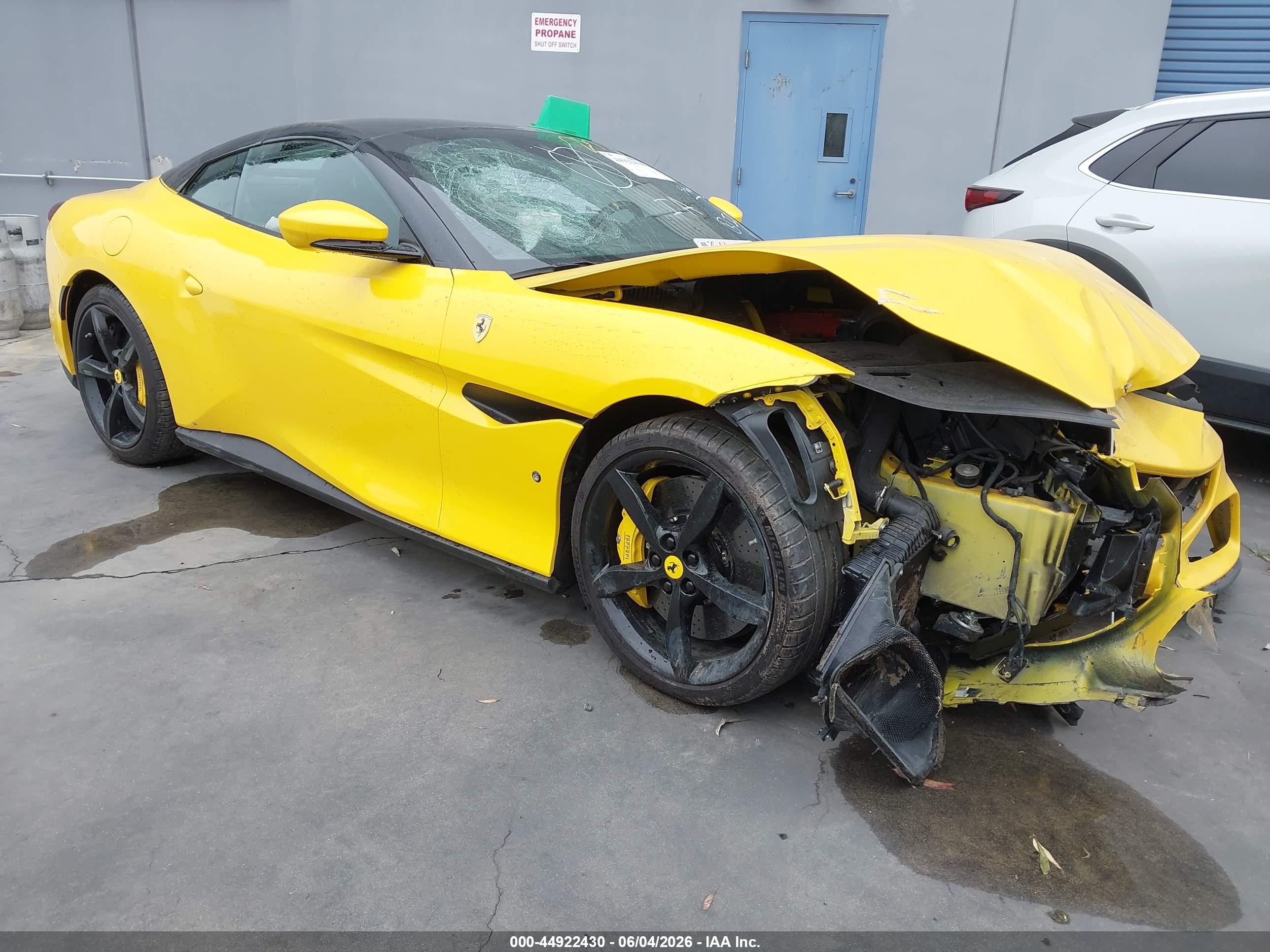 2023 Ferrari Portofino, VIN ZFF02RPA7P0295171 — Front end