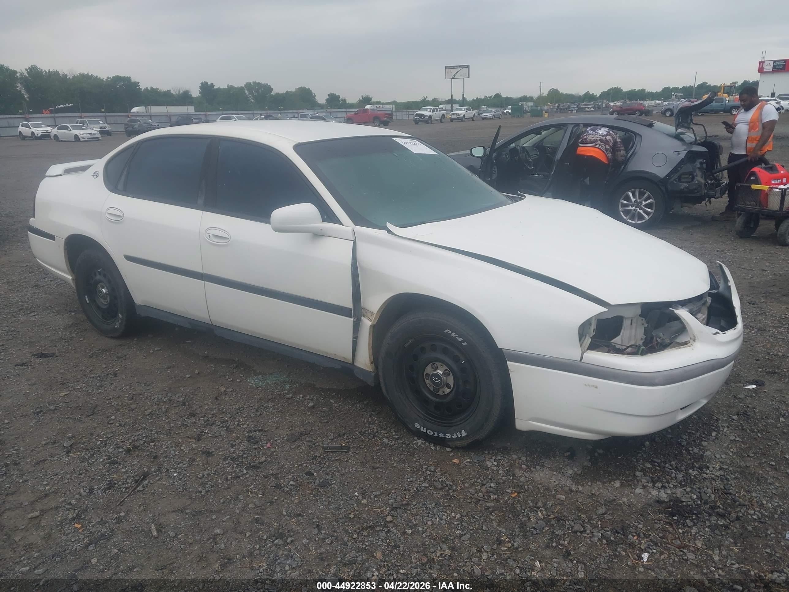 2004 Chevrolet Impala Police Police, VIN 2G1WF55K449450013 — Front end