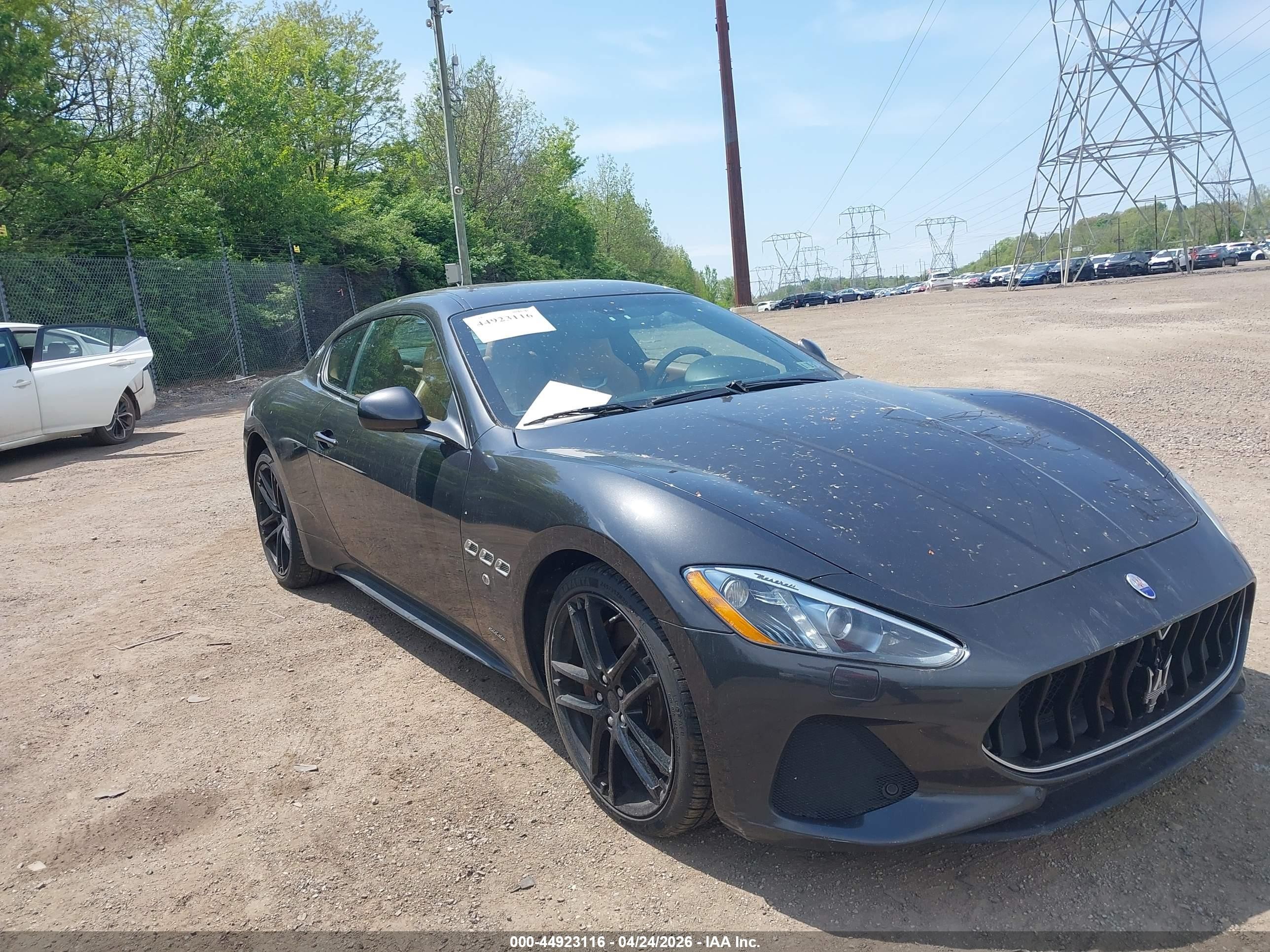 2018 Maserati GranTurismo Sport, VIN ZAM45VLA3J0265710 — Обычный износ