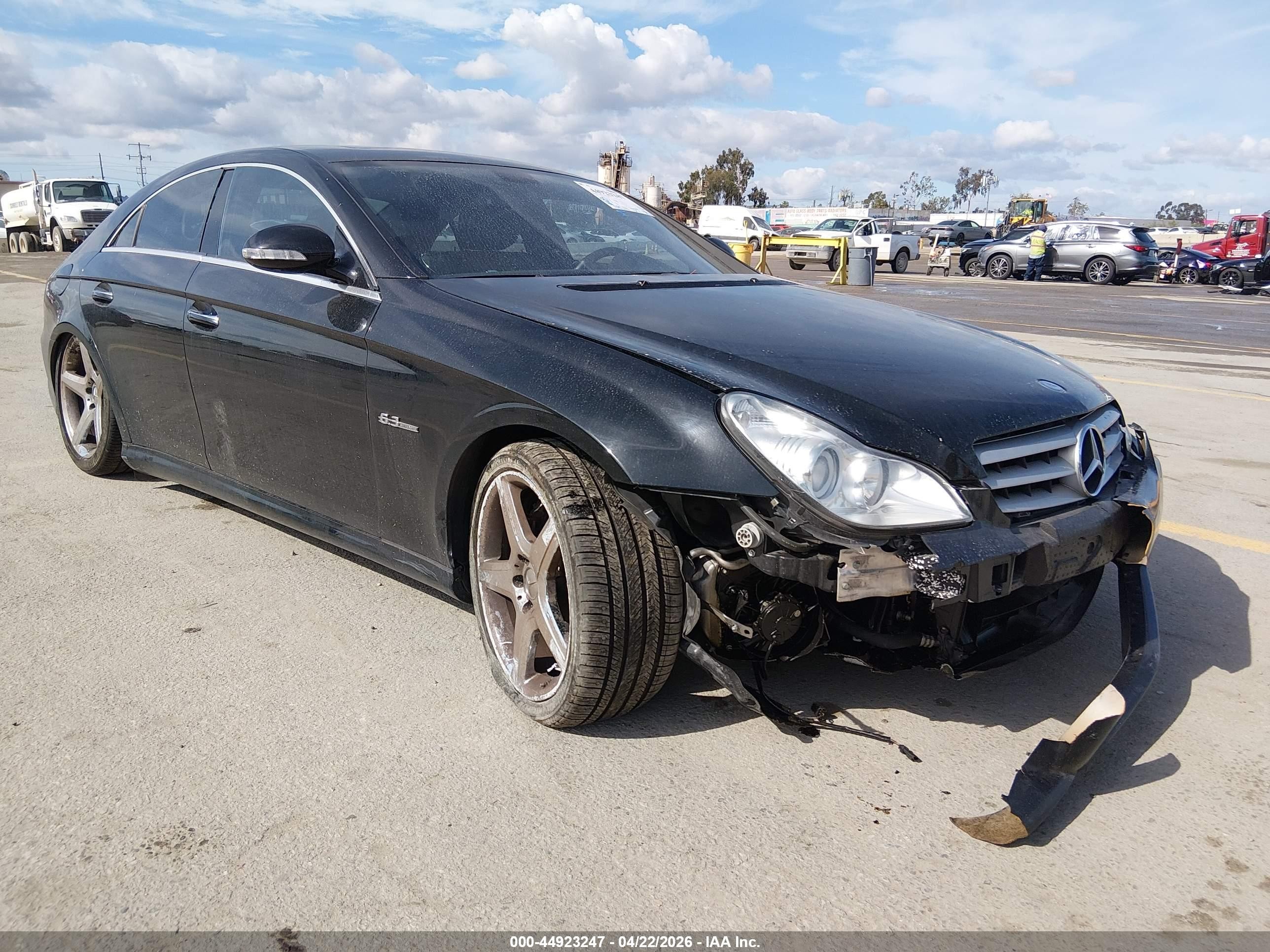 2007 Mercedes-Benz CLS 63 AMG, VIN WDDDJ77X27A099778 — Front end