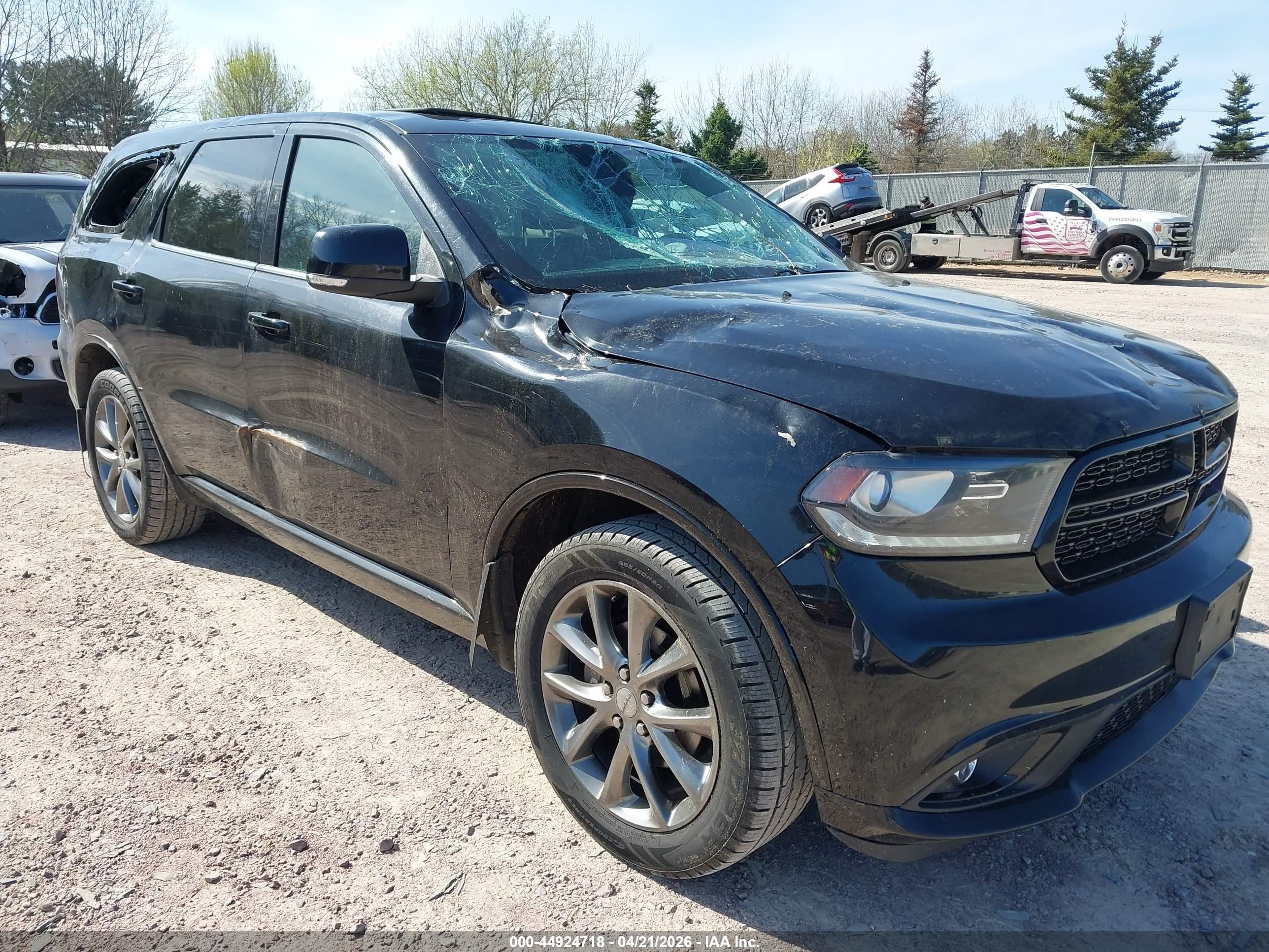 2017 Dodge Durango GT, VIN 1C4RDJDG1HC724895 — Стихия