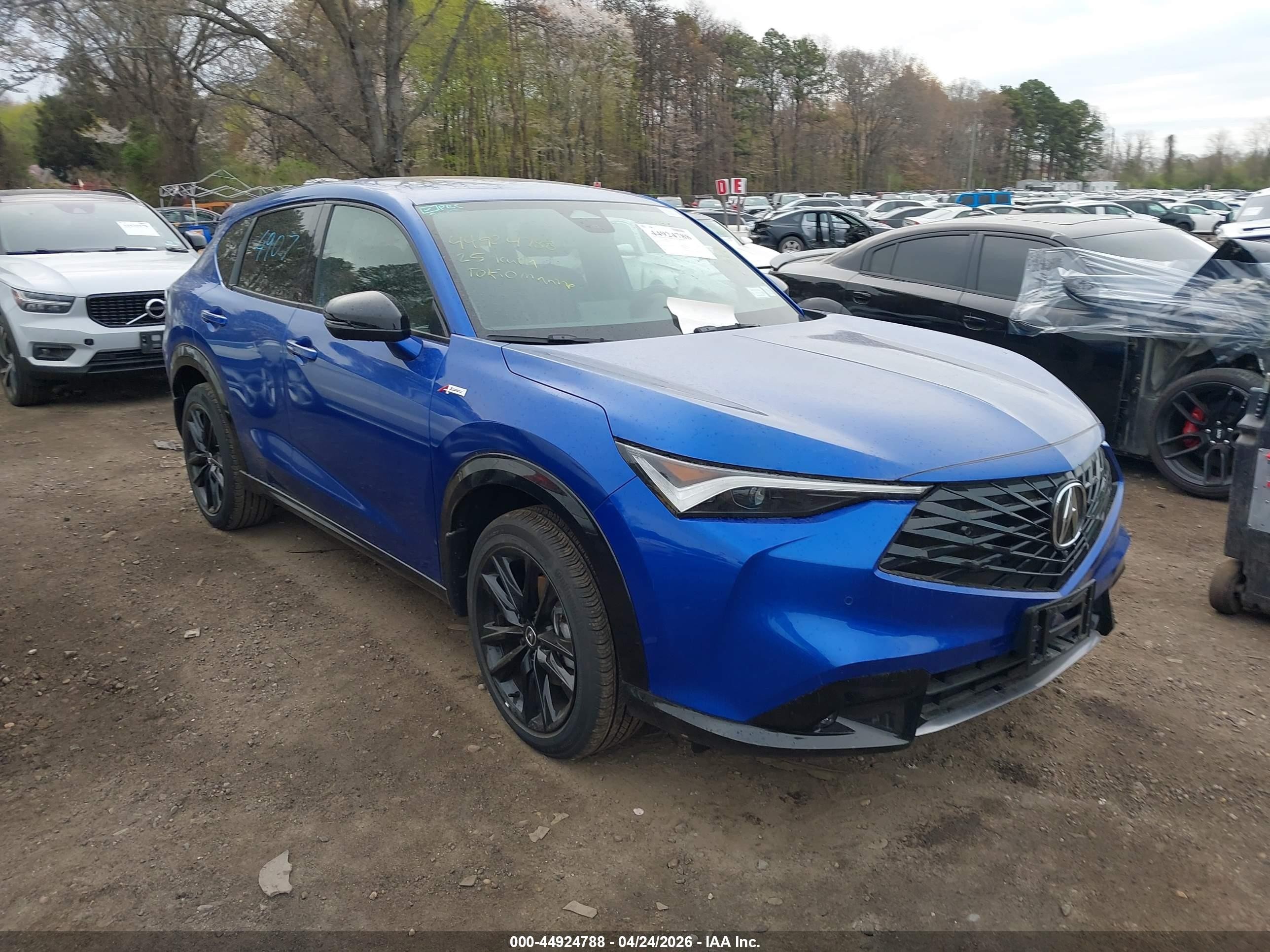 2025 Acura ADX w/A-Spec Advance Package, VIN 3HDSA2H74SM700444 — Not stated