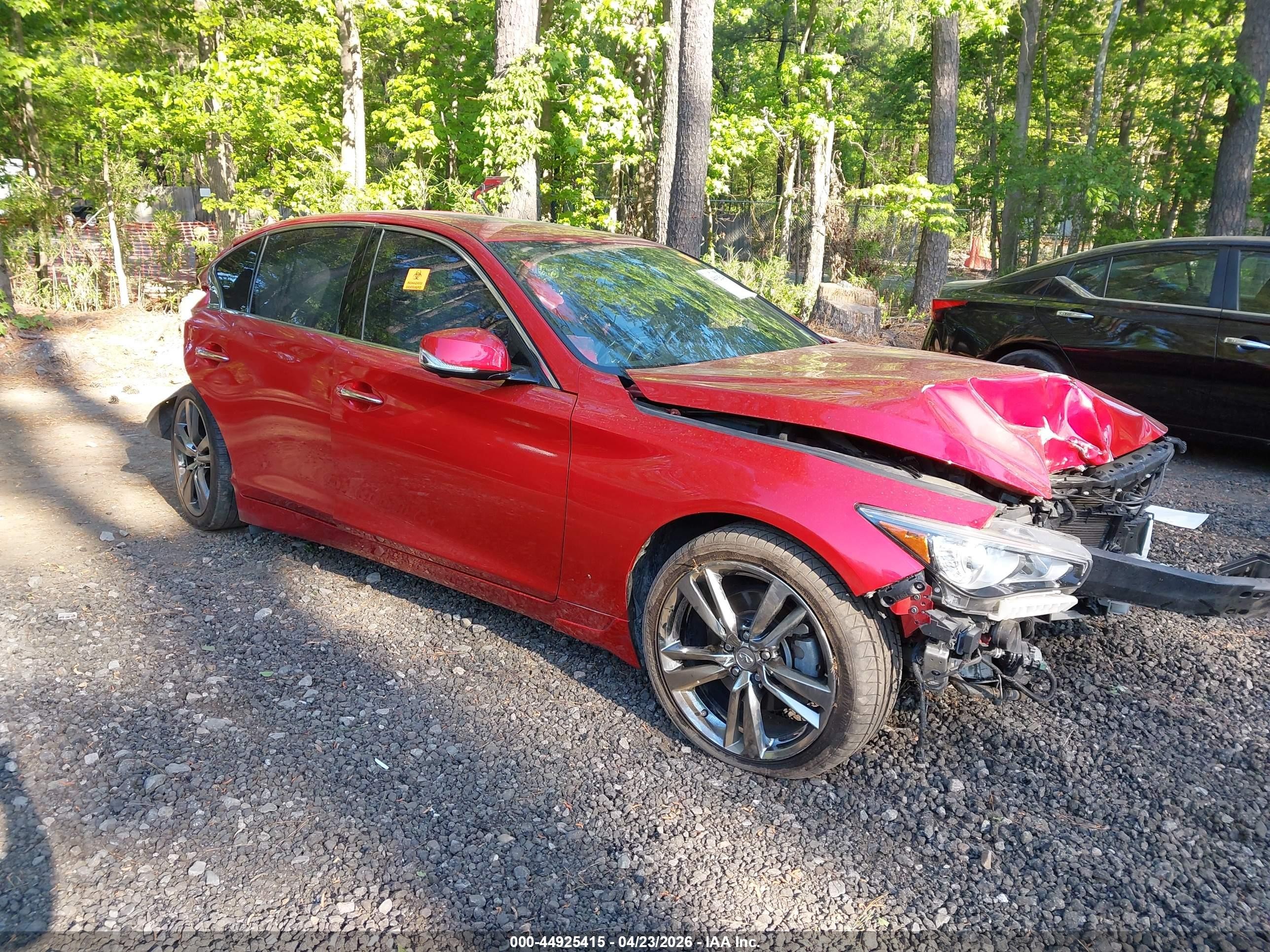 2021 Infiniti Q50 Sensory, VIN JN1EV7CR8MM754887 — Biohazard / chemical