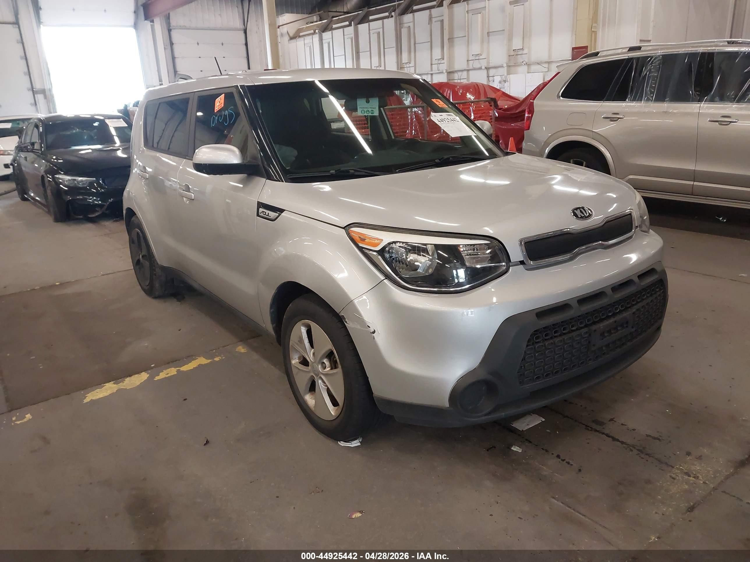 2016 Kia Soul, VIN KNDJN2A20G7844476 — Biohazard / chemical