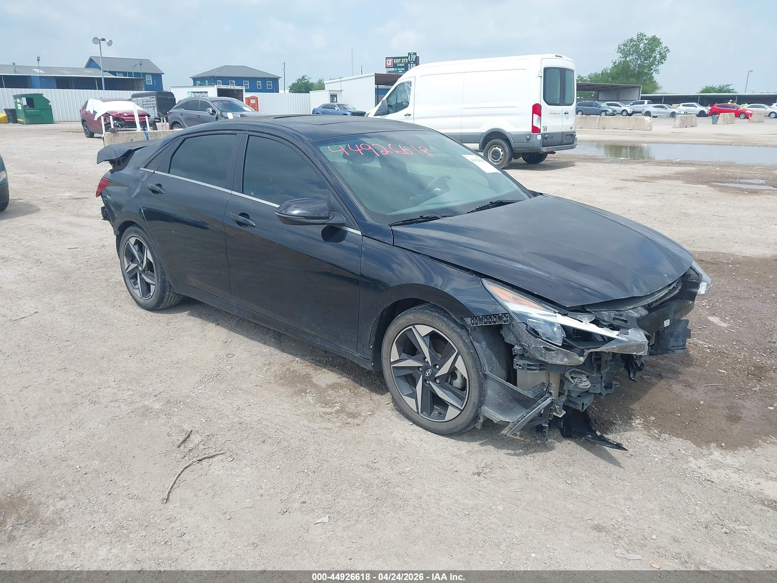 2021 Hyundai Elantra SEL, VIN KMHLN4AG8MU130524 — All over